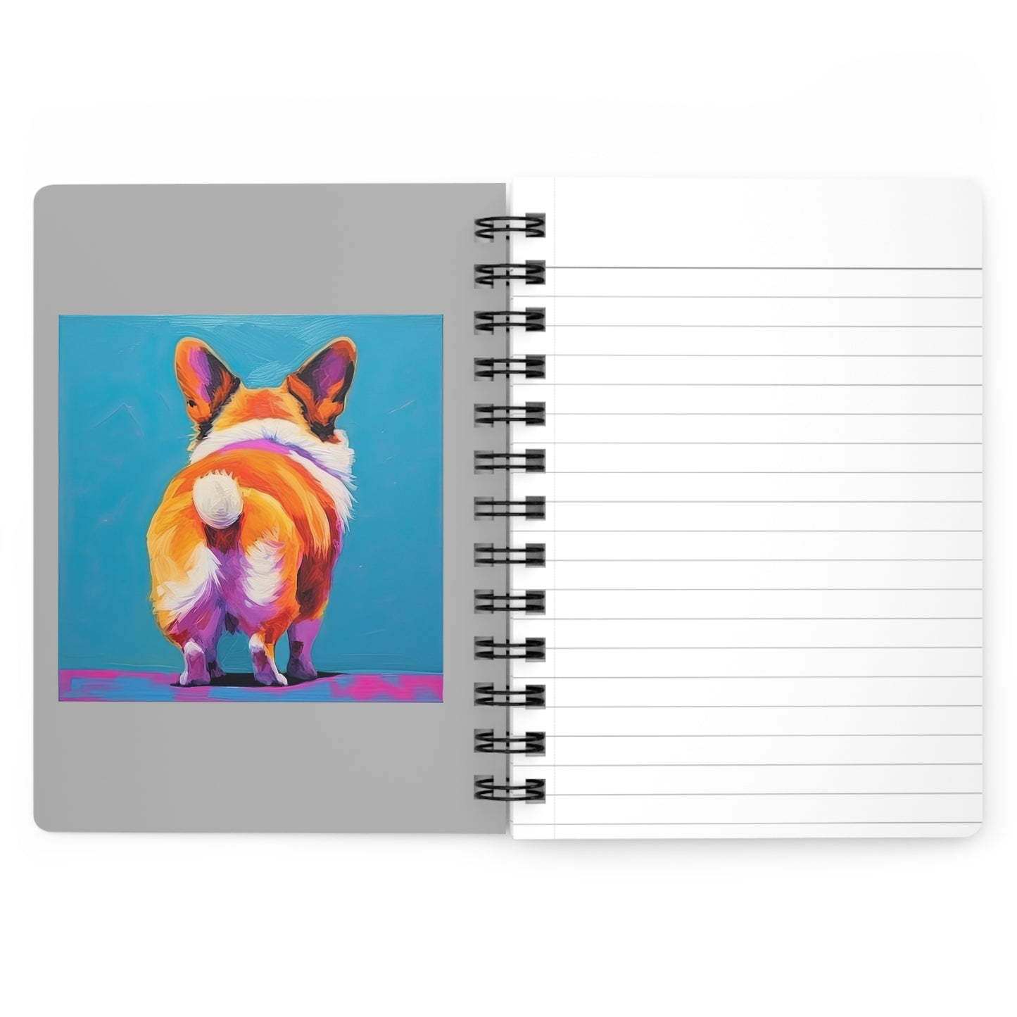 Corgi Butt - Spiral Bound Notebook