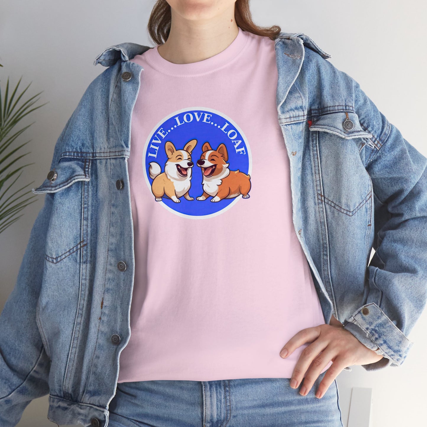 Live...Love...Loaf - Unisex Heavy Cotton Tee