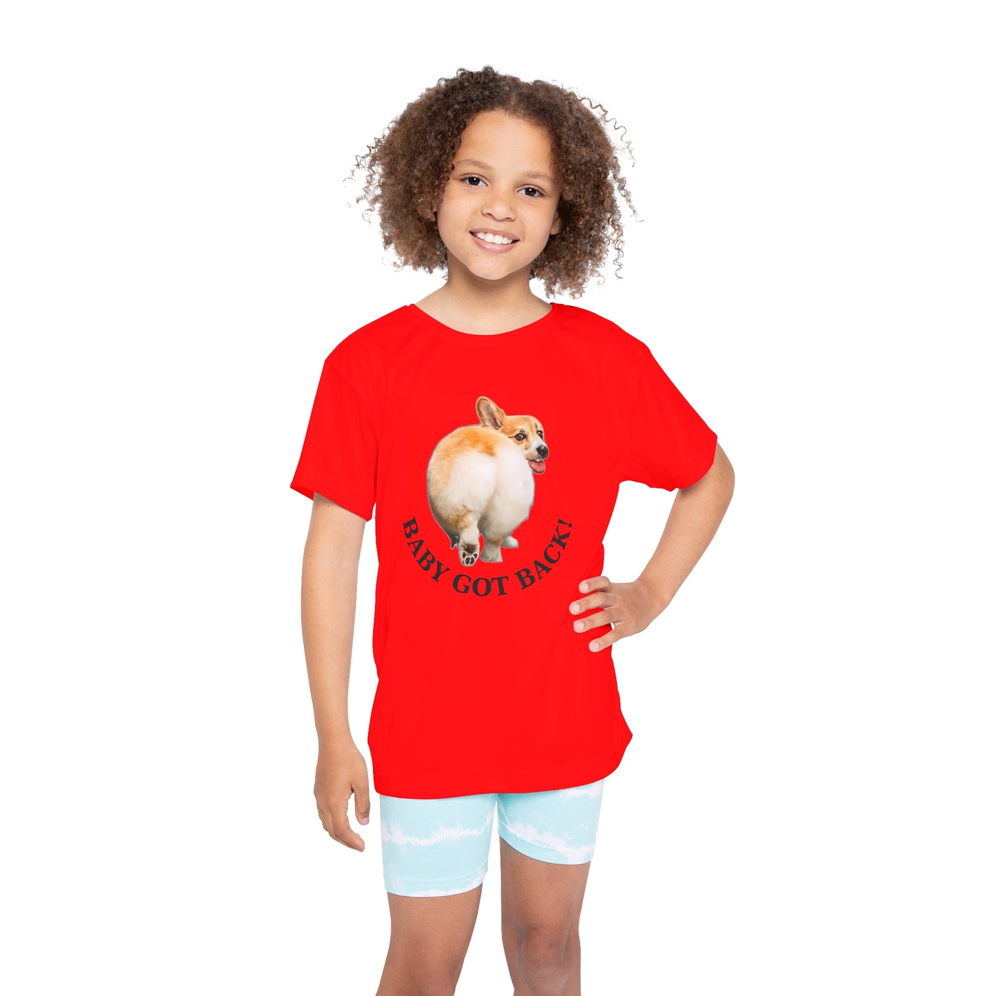 Baby Got Back Kid's Sports Tee