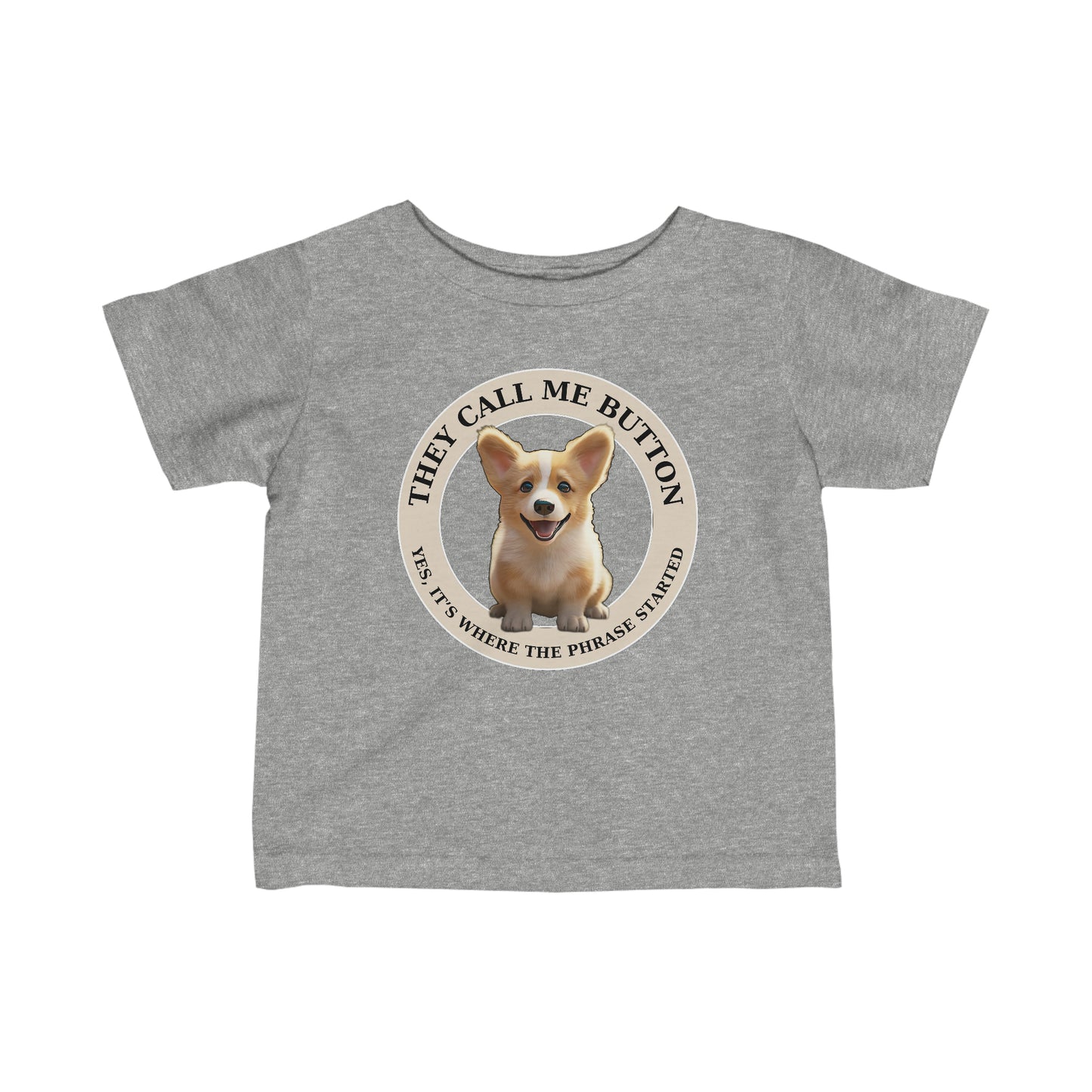 Cute as a Button - Infant Tee