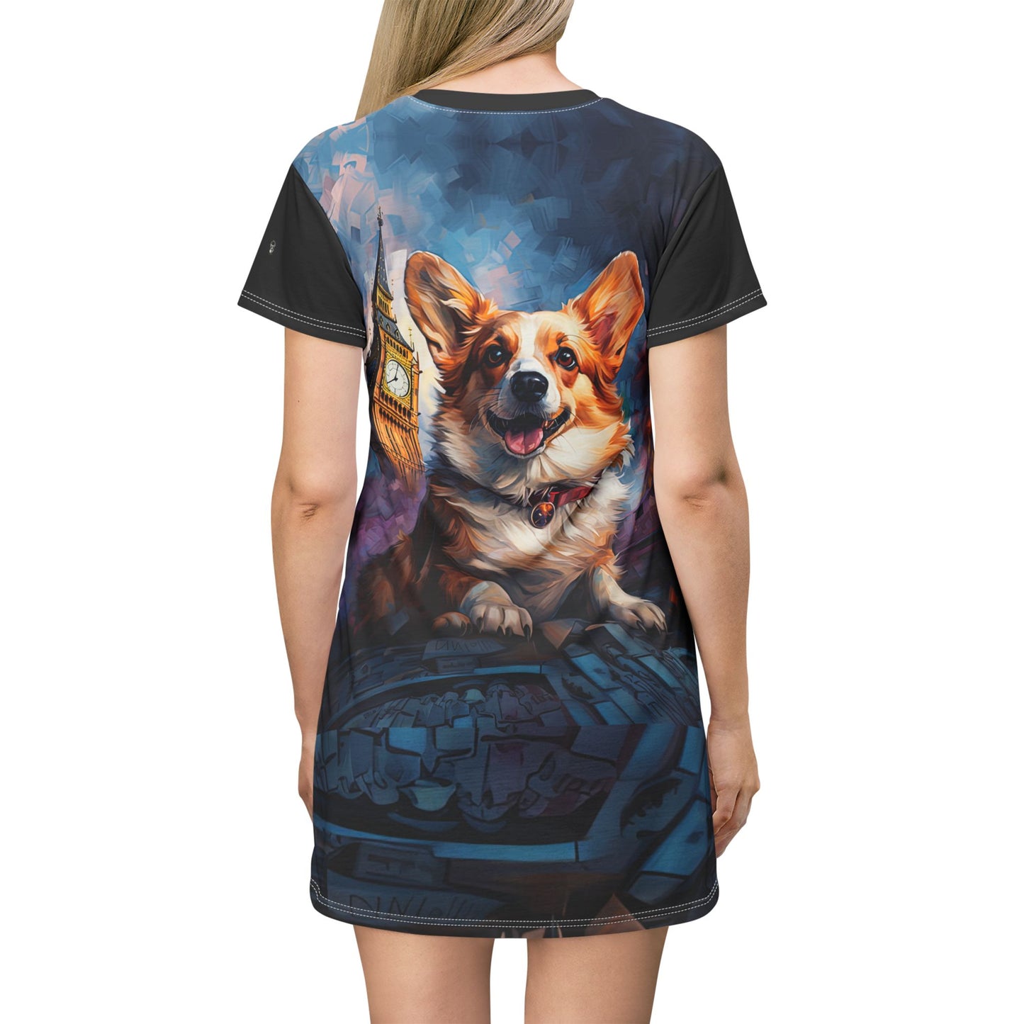 Corgi & Ben T-Dress