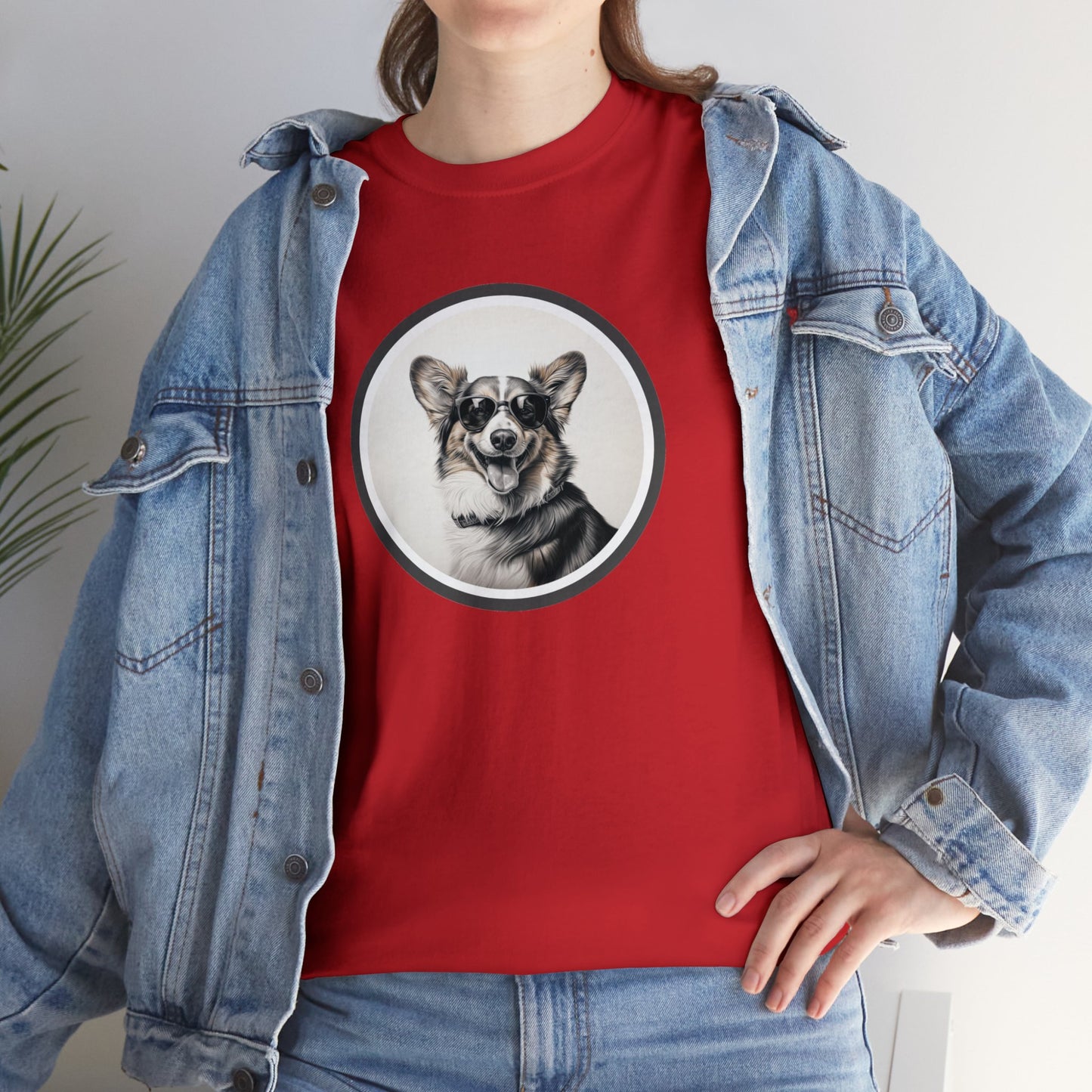 Corgi Cool - Unisex Heavy Cotton Tee