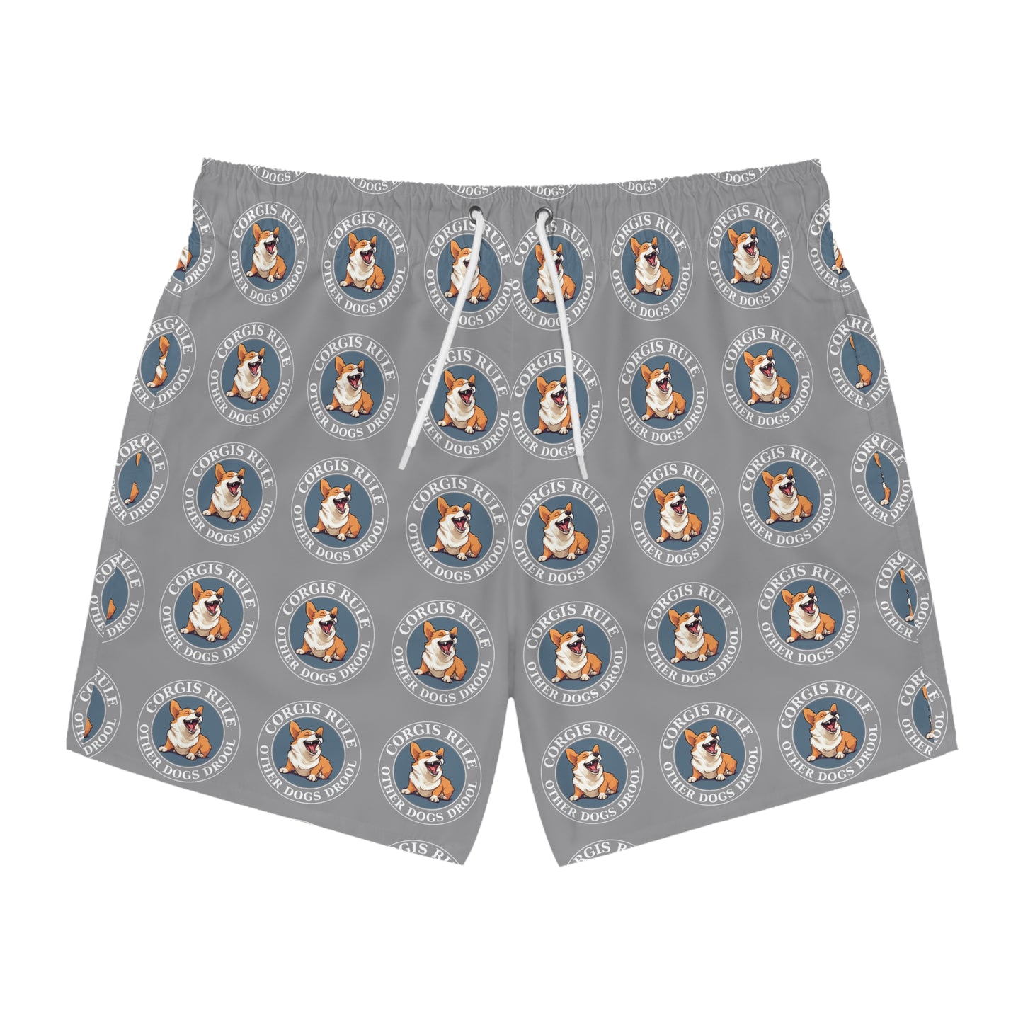Corgis Rule...Other Dogs Drool - Swim Trunks