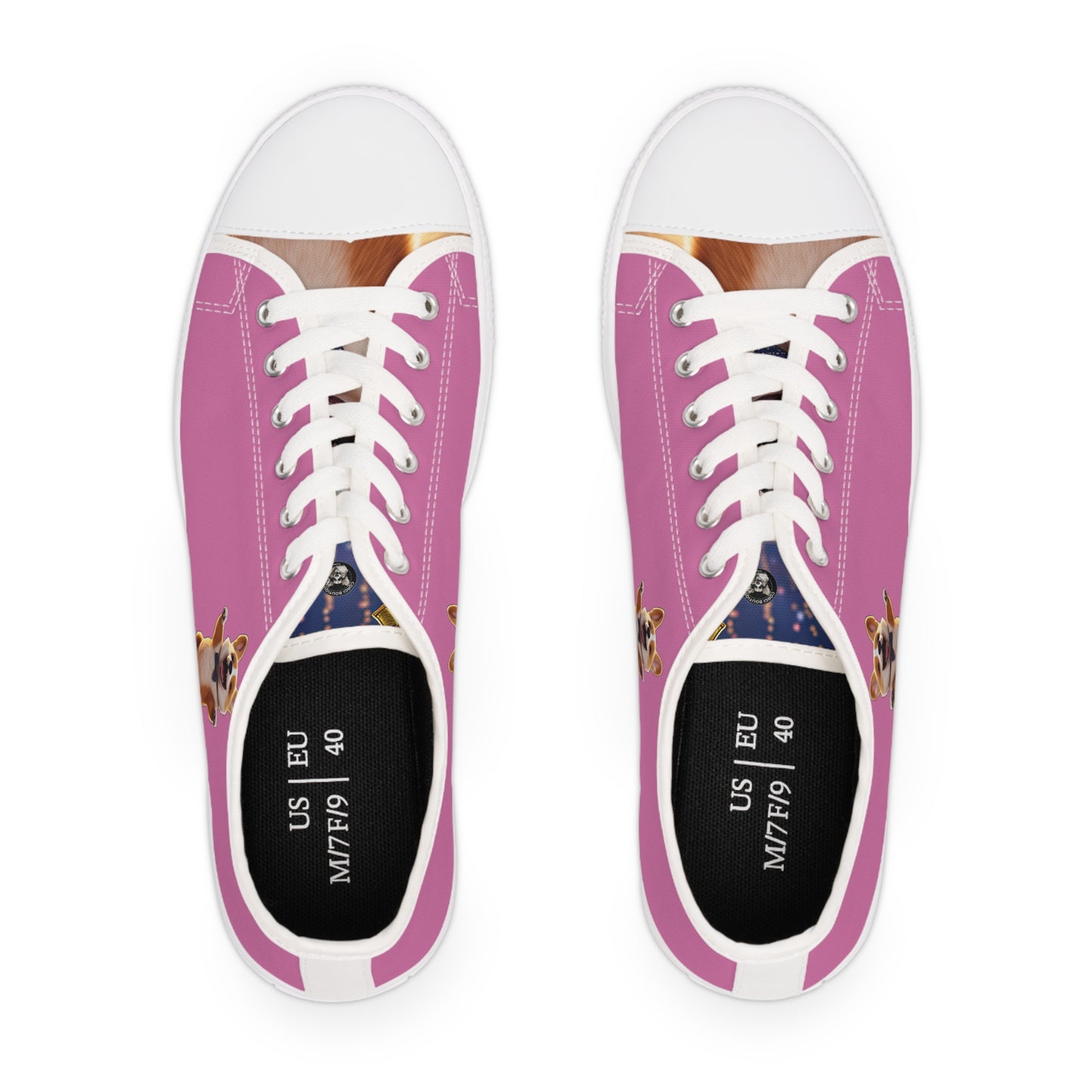 Party Pup - Women's Low Top Sneakers