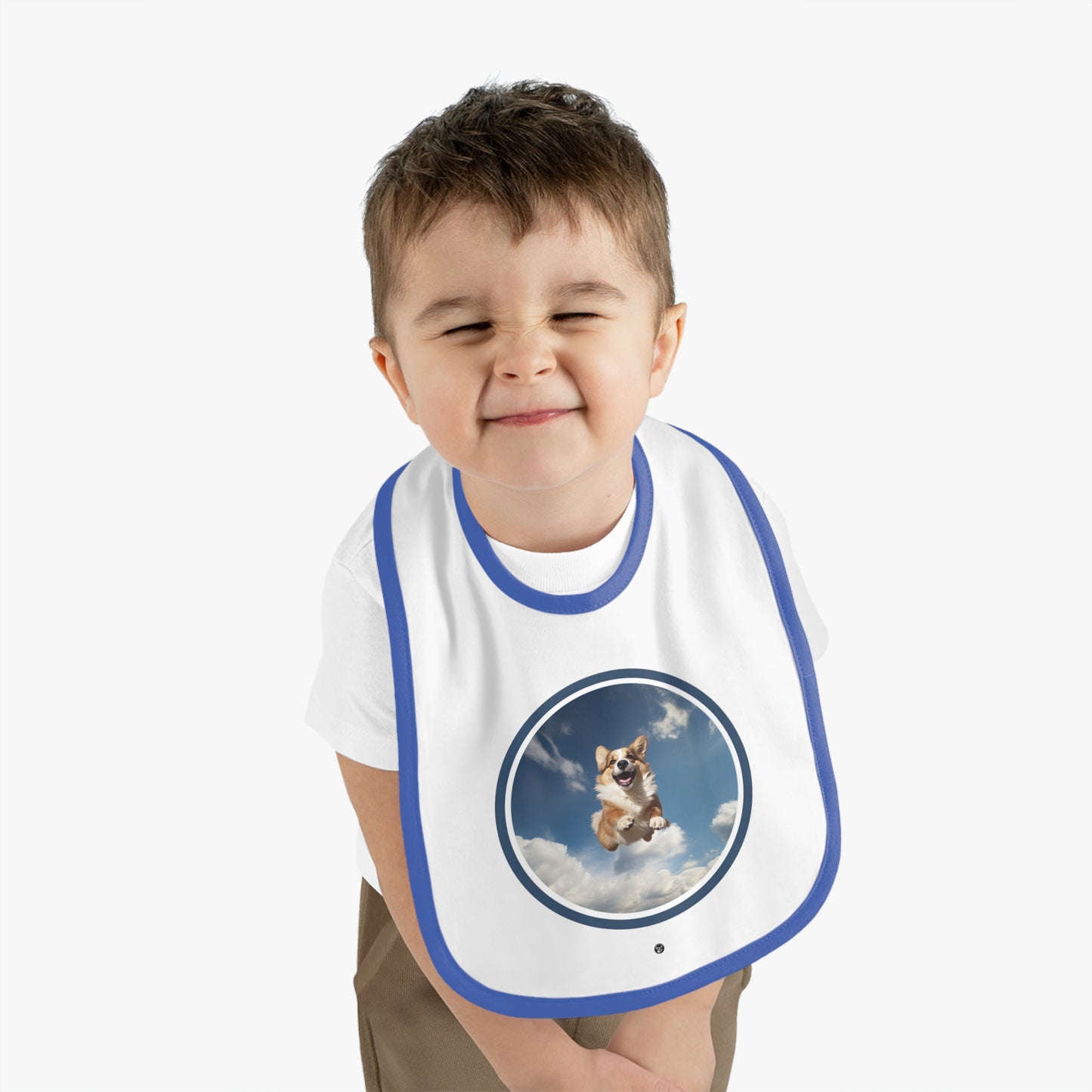 Flying Corgi - Baby Bib
