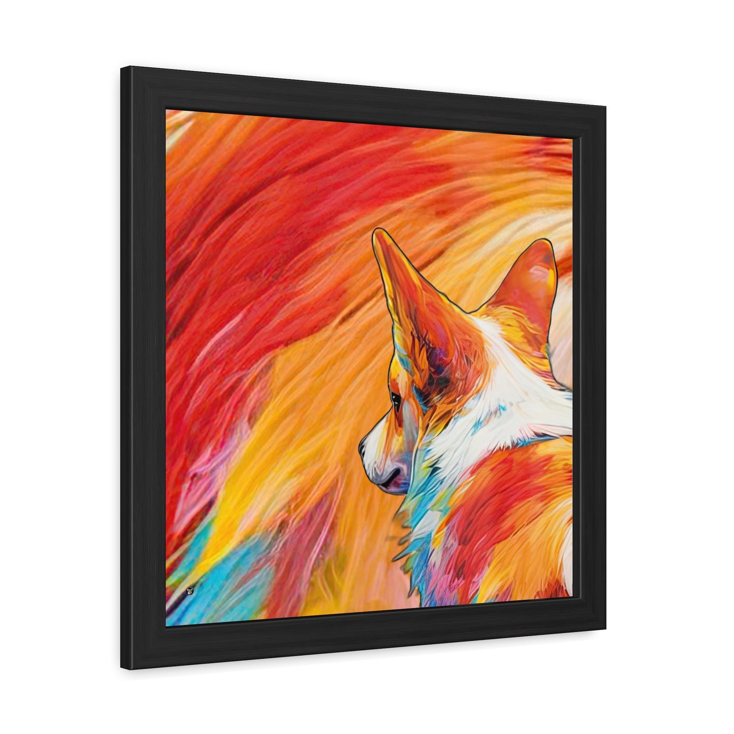 Peekaboo Framed Print