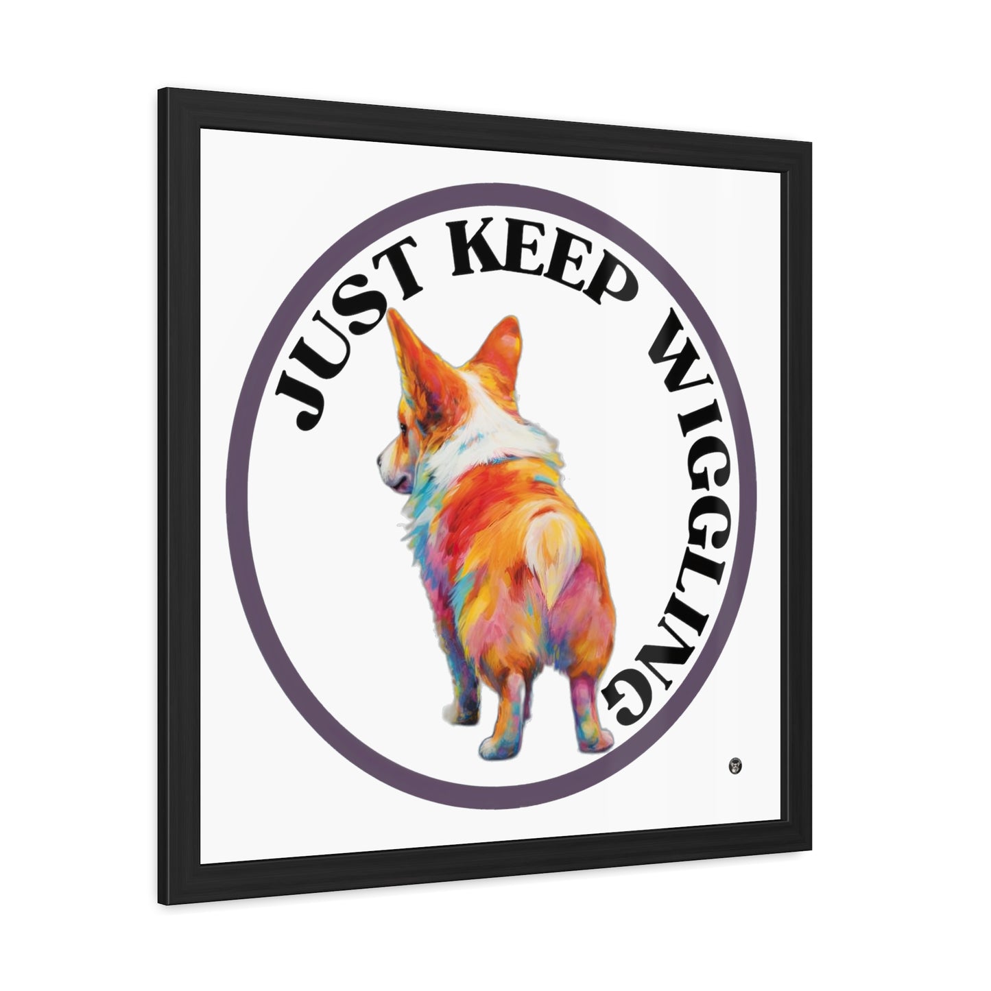 Just Keep Wiggling - Framed Print