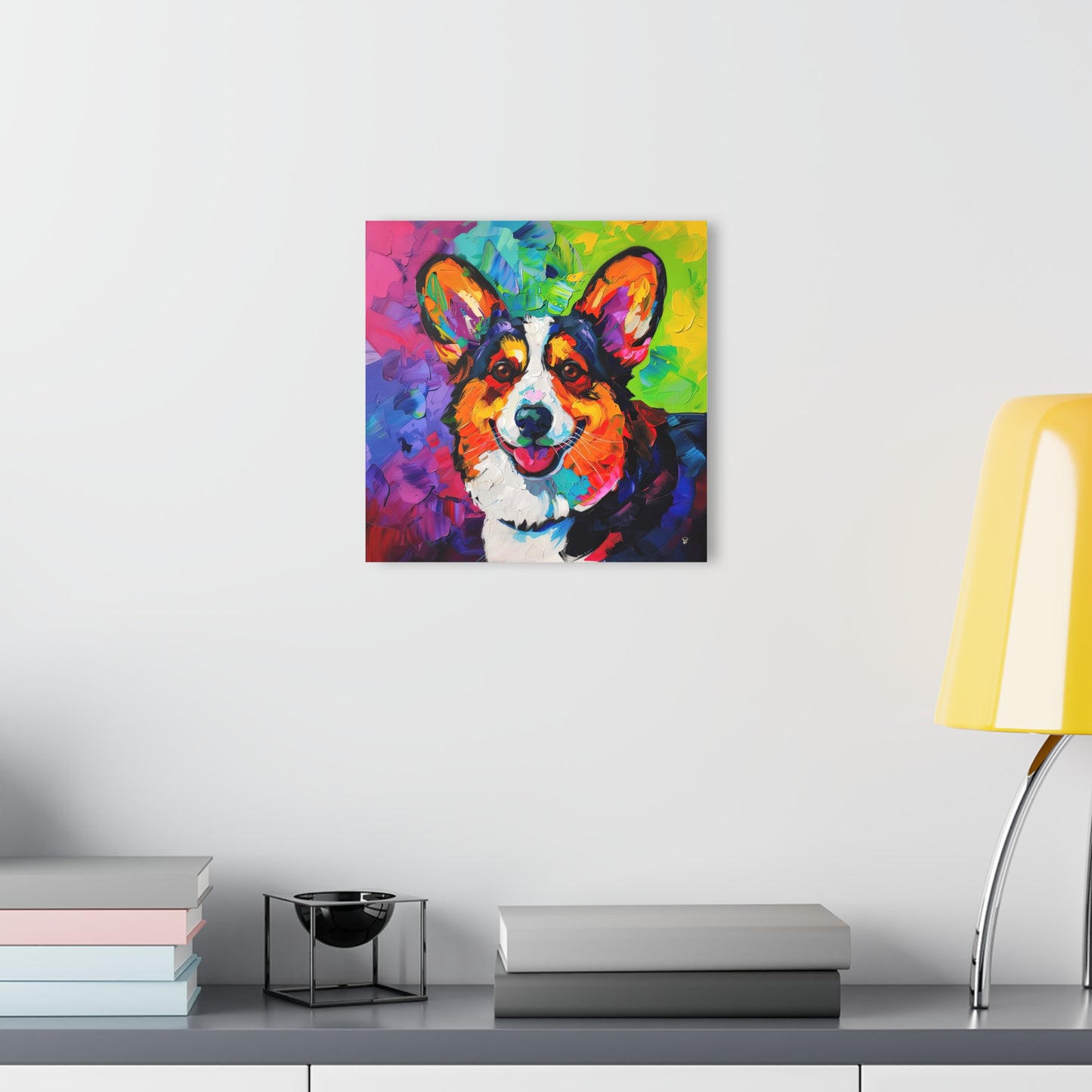 Colorful Cardigan - Print on Acrylic