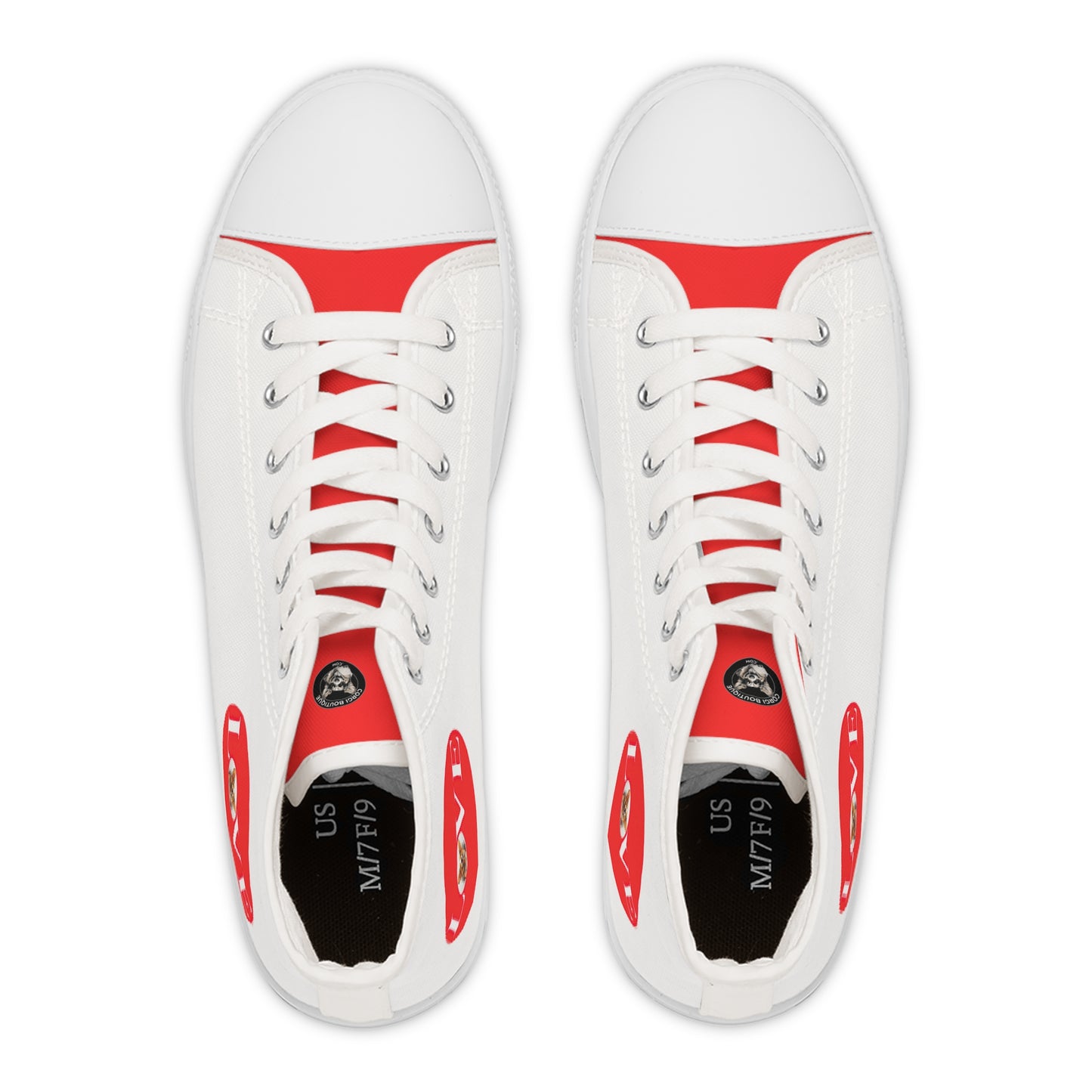 More Love - Women's High Top Sneakers