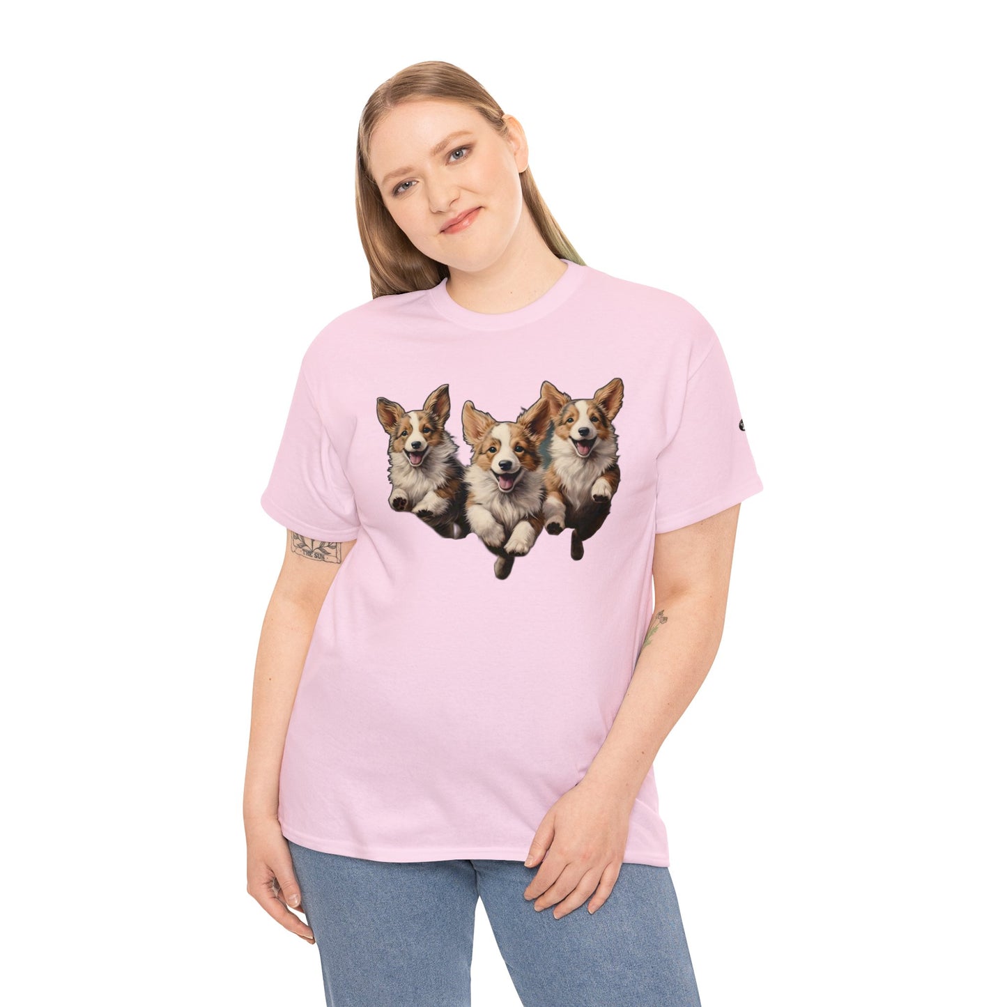 Corgi Enthusiasm - Unisex Heavy Cotton Tee