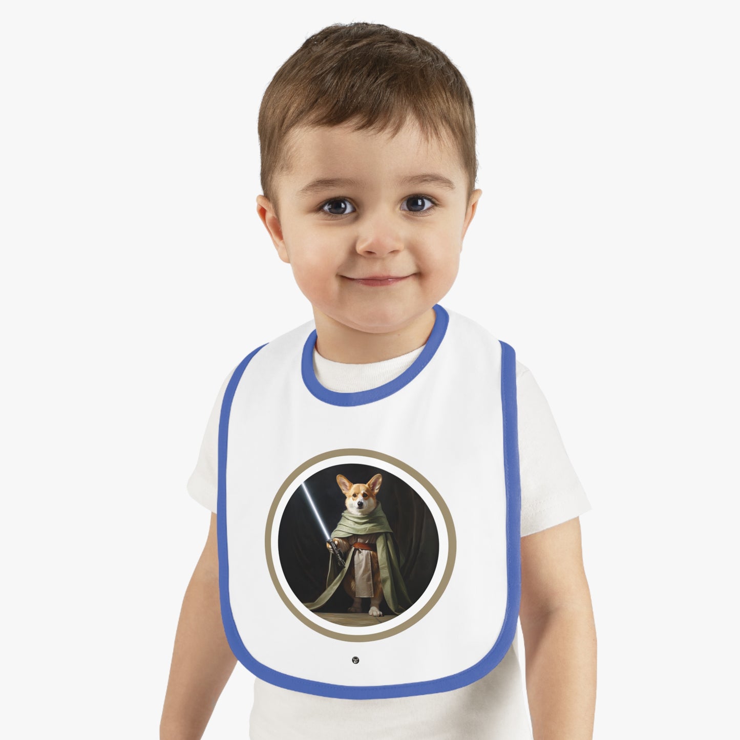 Jedi Corgi - Baby Bib