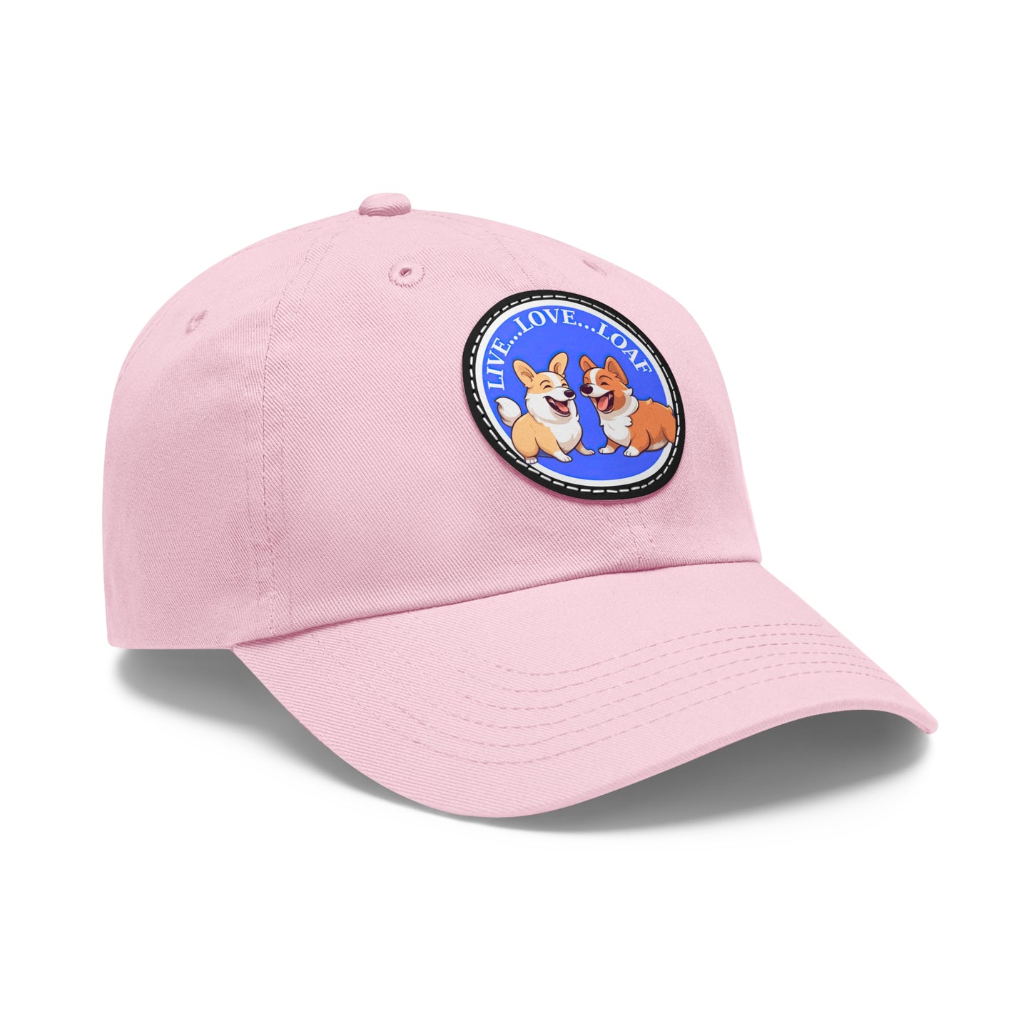 Live...Love...Loaf - Cap with Leather Patch