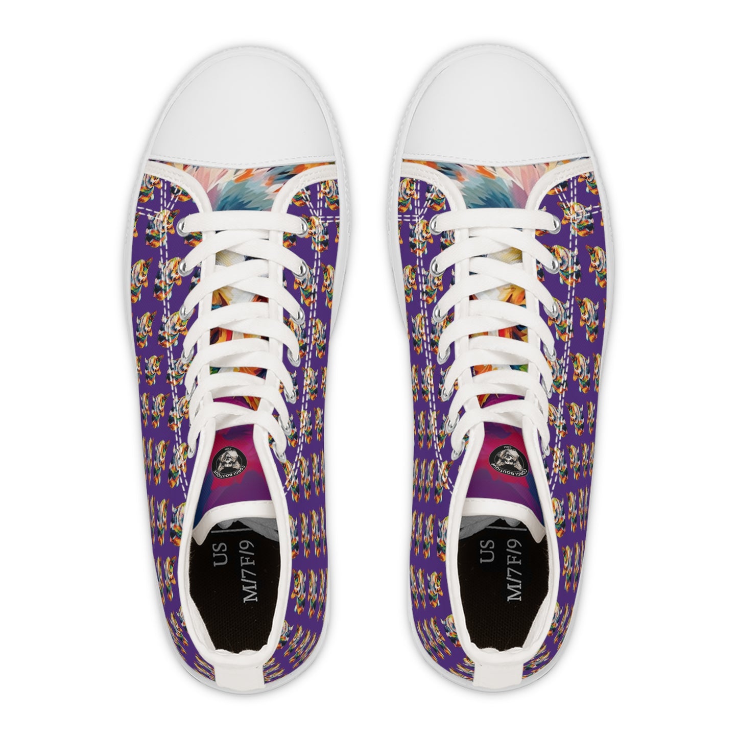 The Scout Mosaic - Women's High Top Sneakers