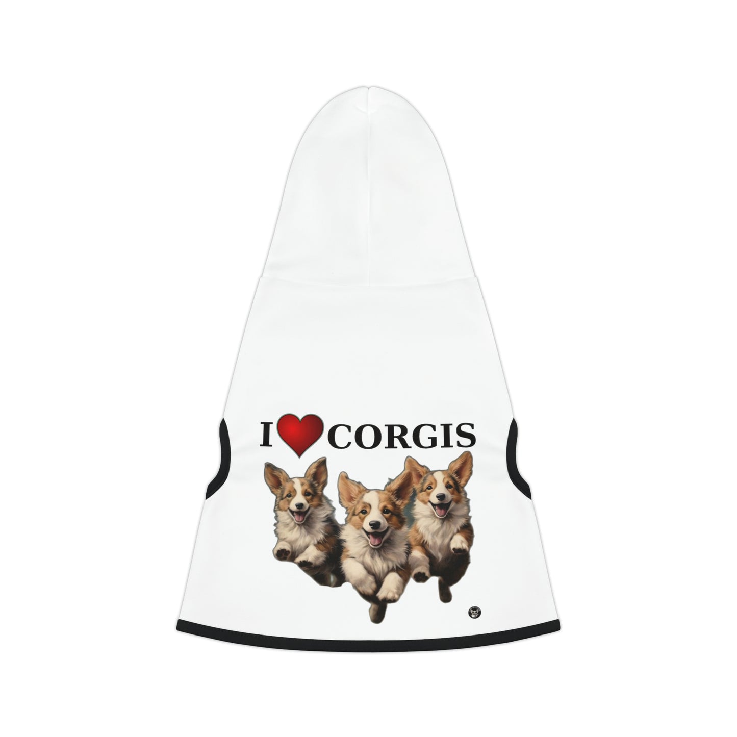 I Heart Corgis - Pet Hoodie