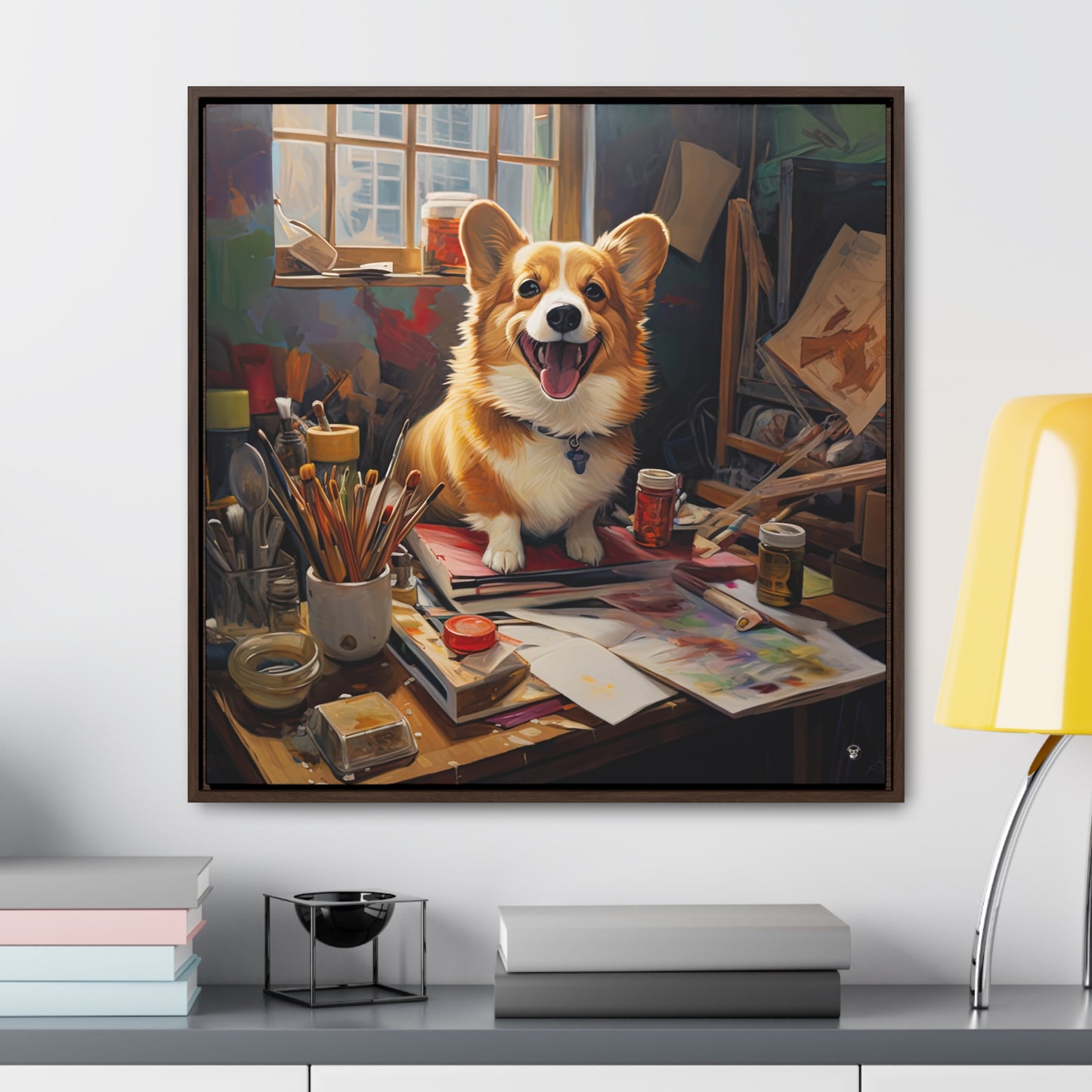 The Intern - Framed on Canvas