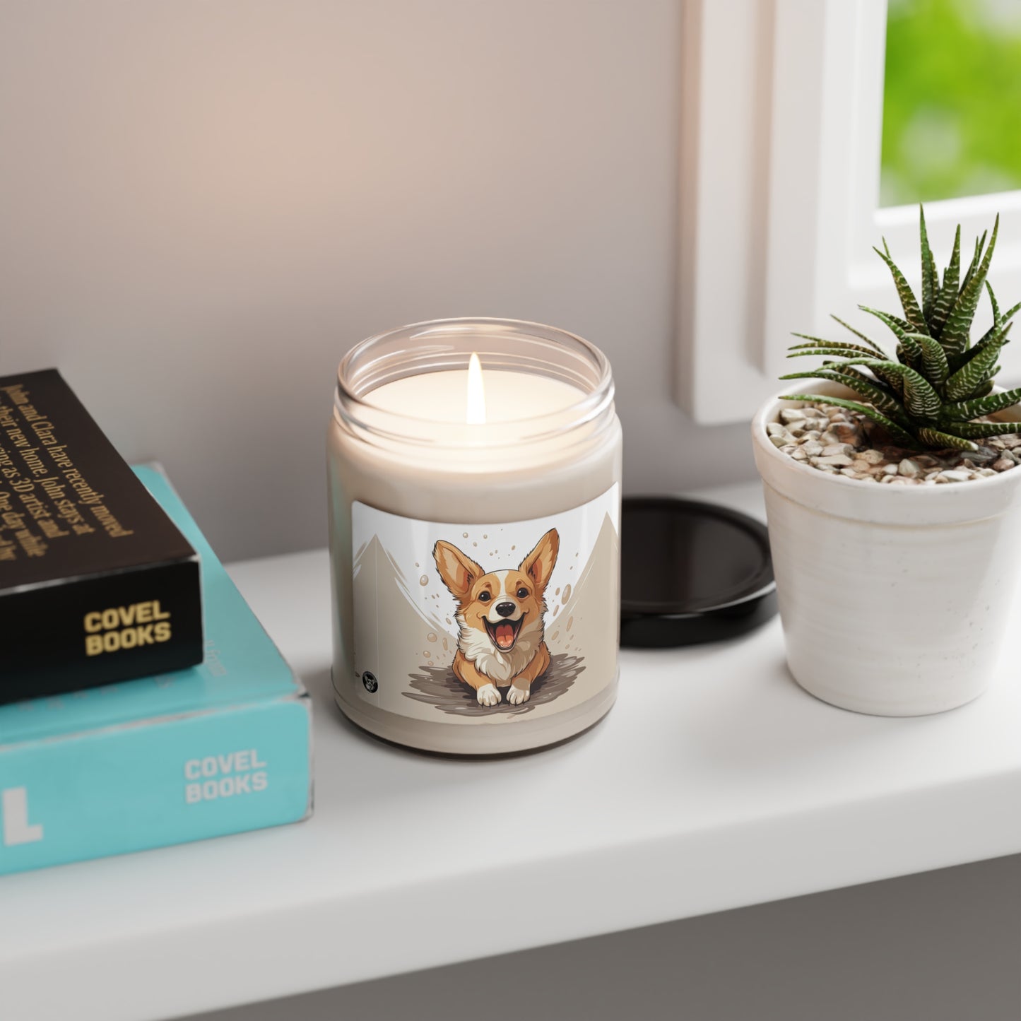 Corgi Cuteness - Scented Soy Candle