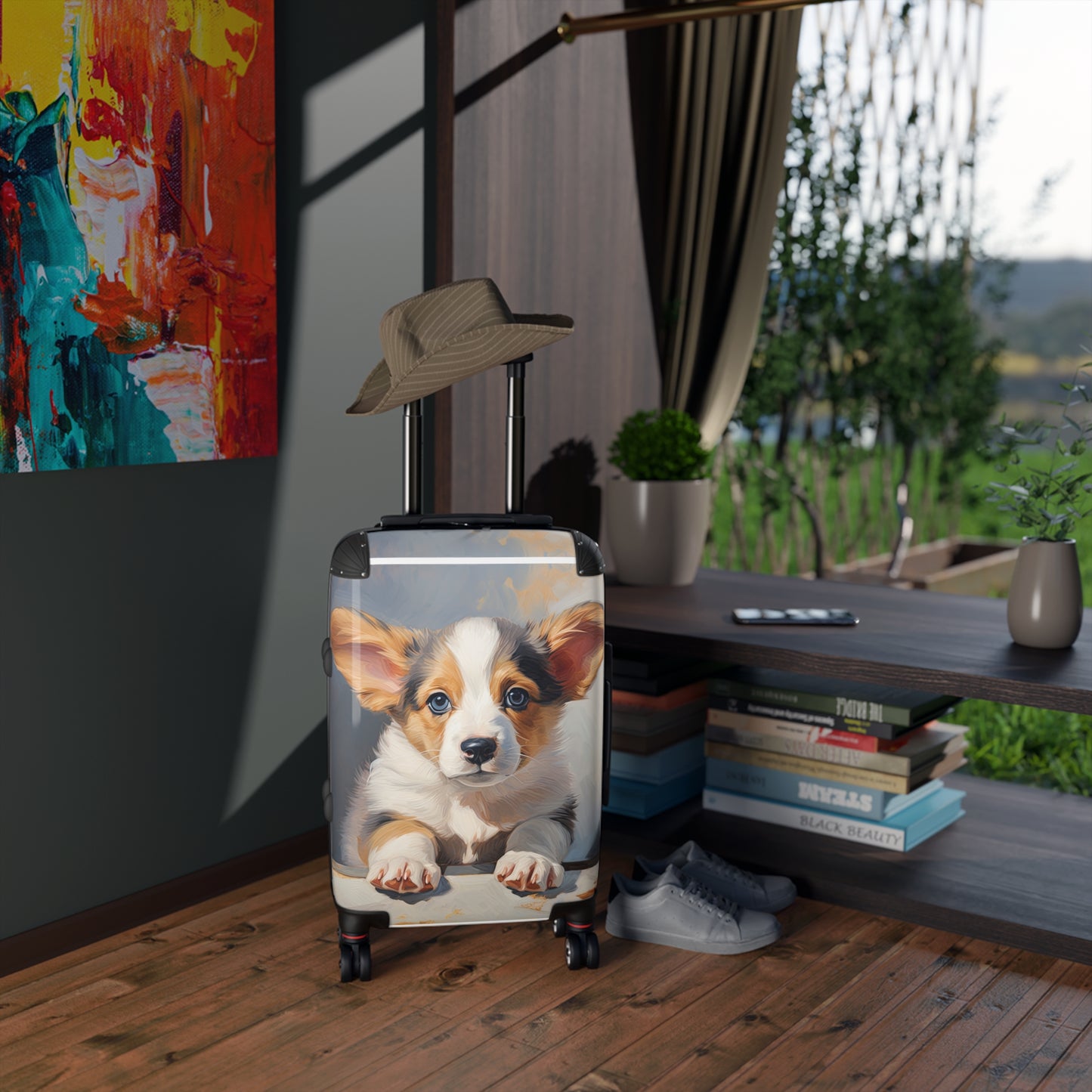 Puppy Portrait - Suitcase
