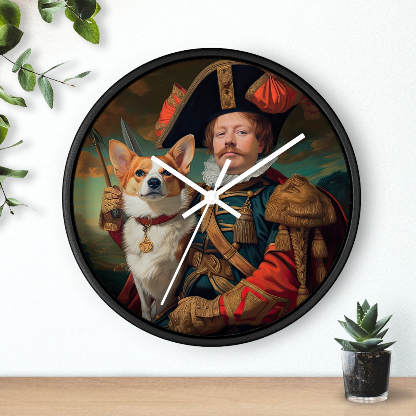 First Royal Corgi - Wall Clock