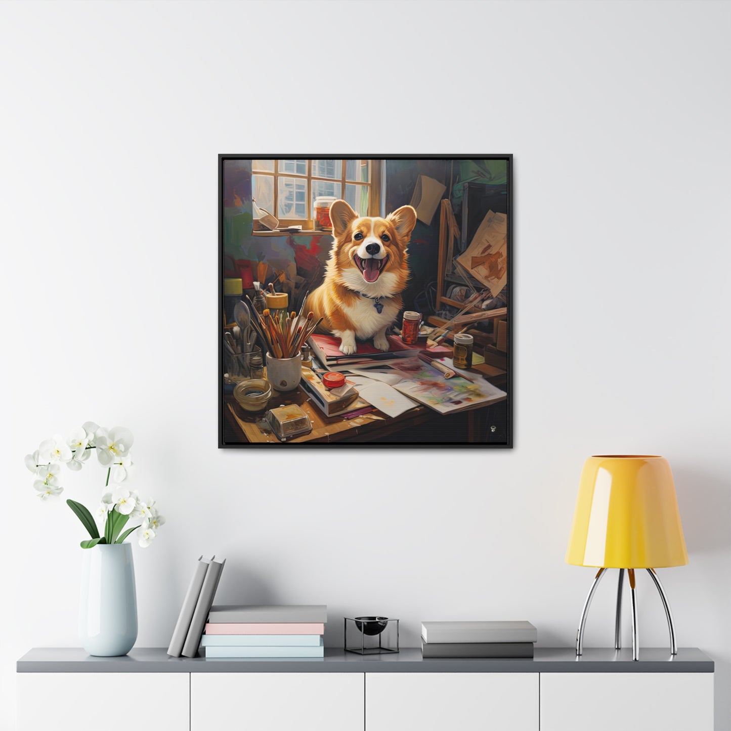 The Intern - Framed on Canvas