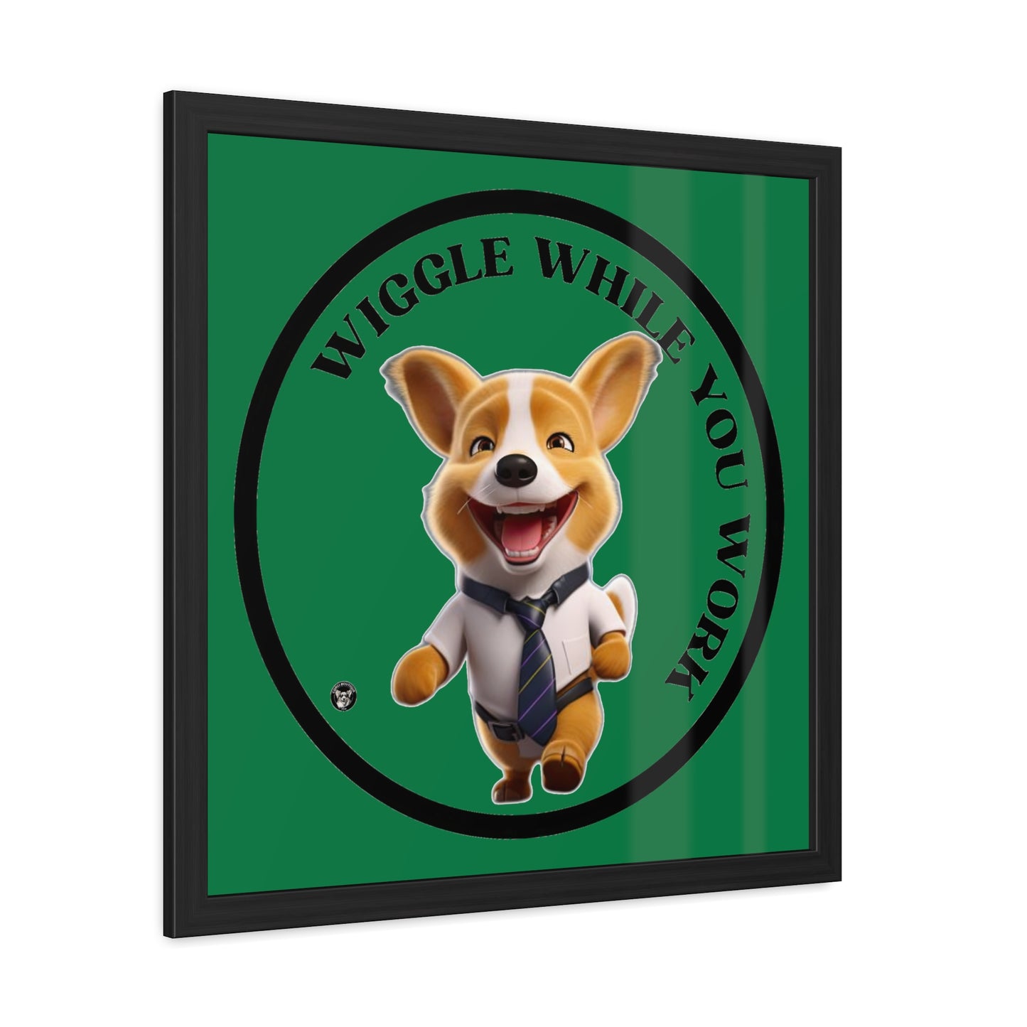 Wiggle While You Work - Framed Print