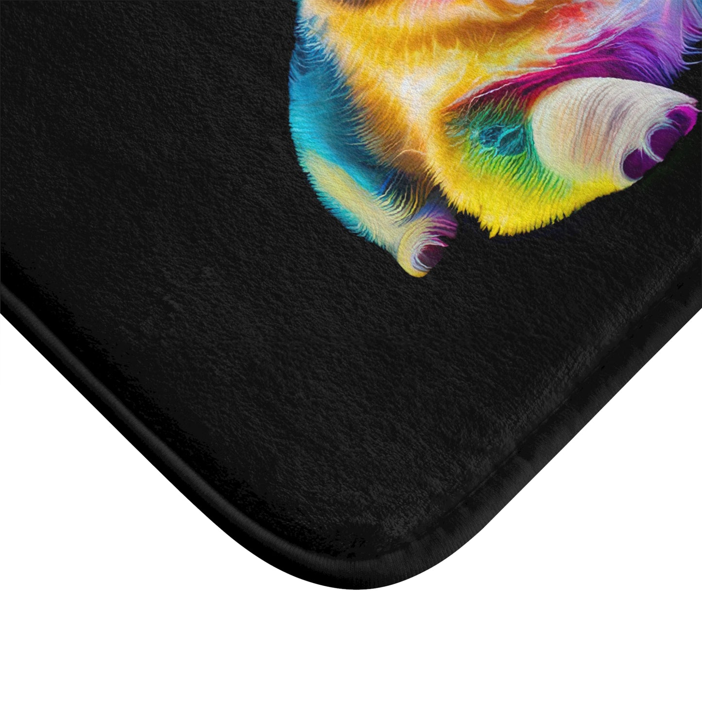 Colorful Corgi - Bath Mat