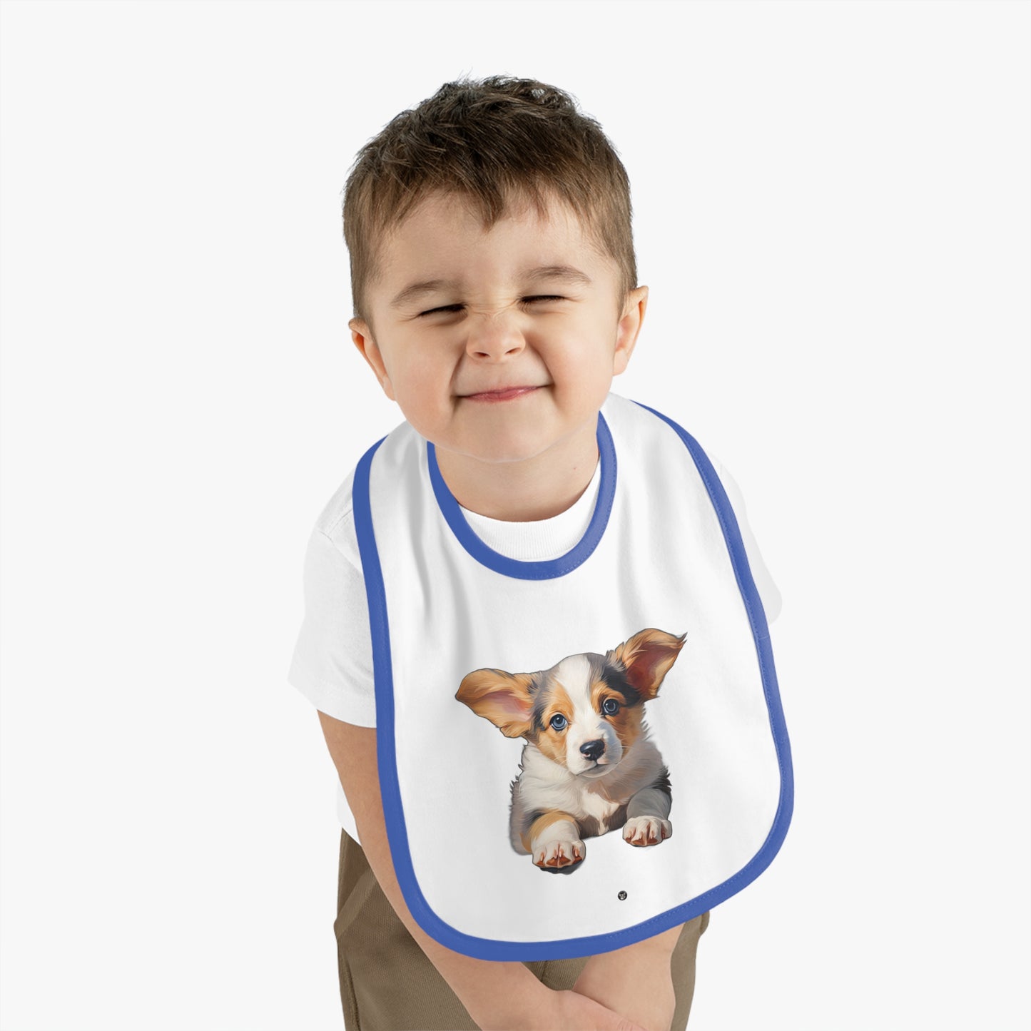 Puppy Portrait - Baby Bib