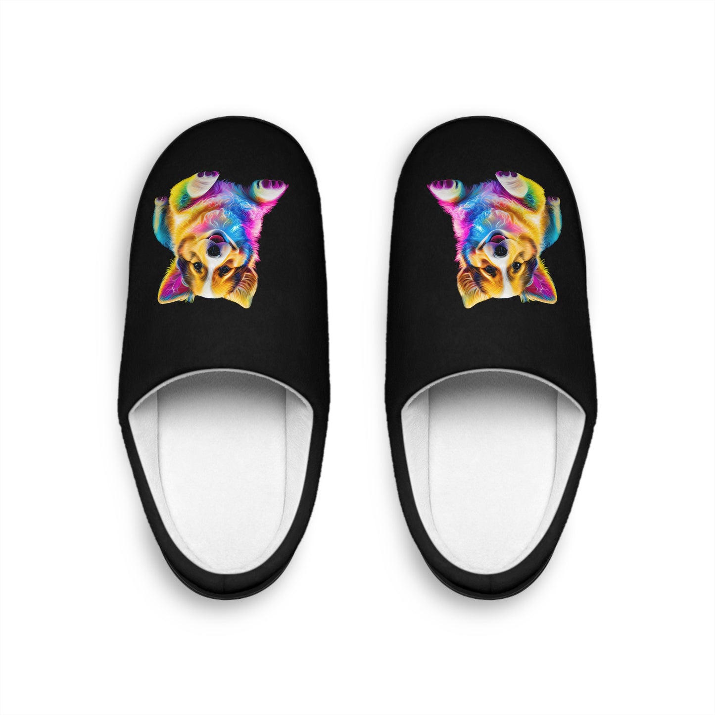 Colorful Corgi - Women's Slippers