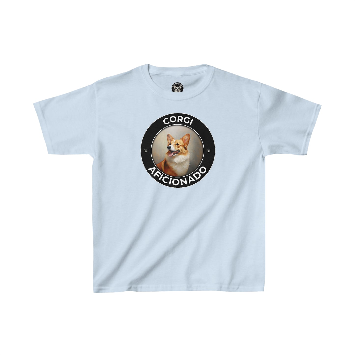 Corgi Aficionado - Kids Heavy Cotton Tee
