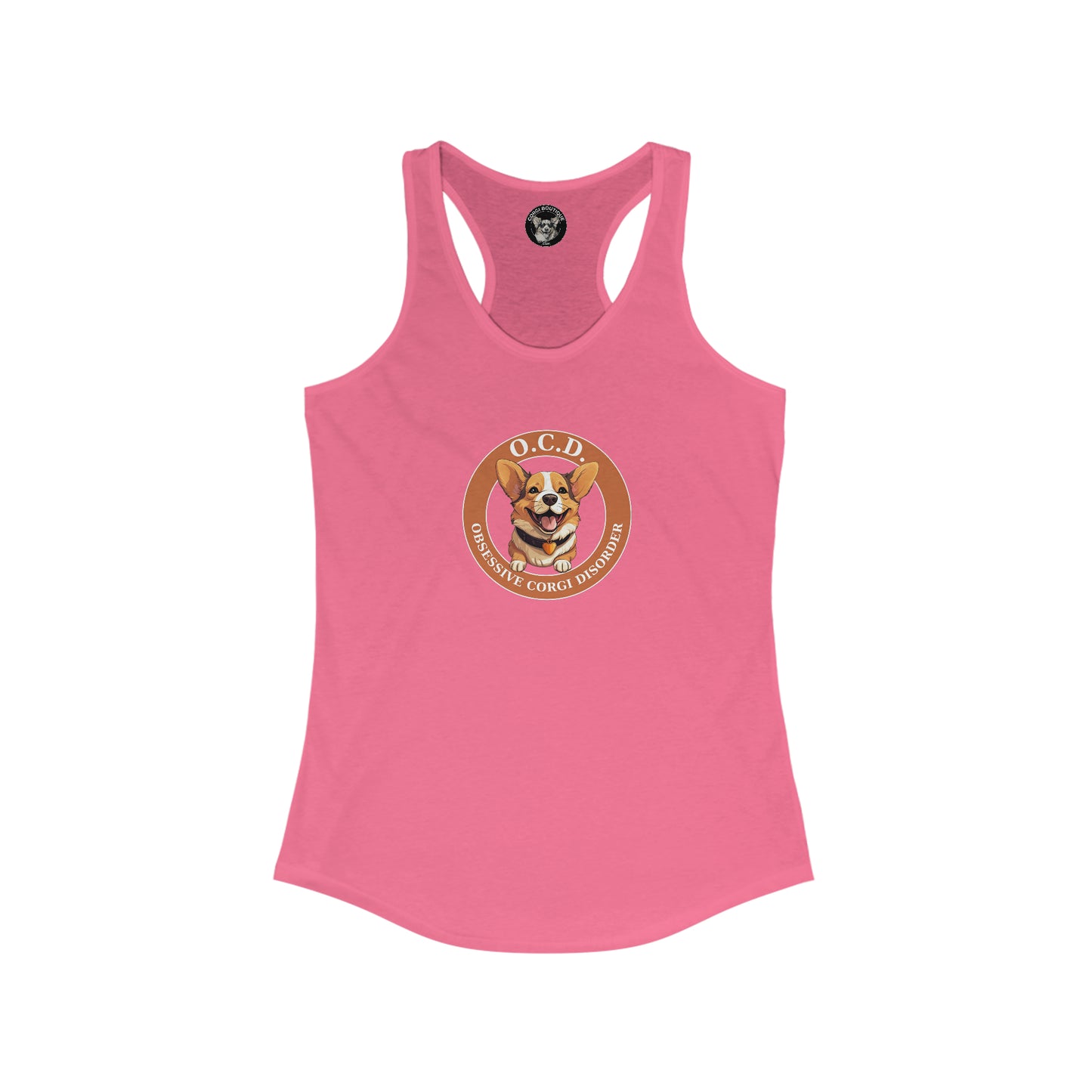 O.C.D. Obsessive Corgi Disorder - Racerback Tank