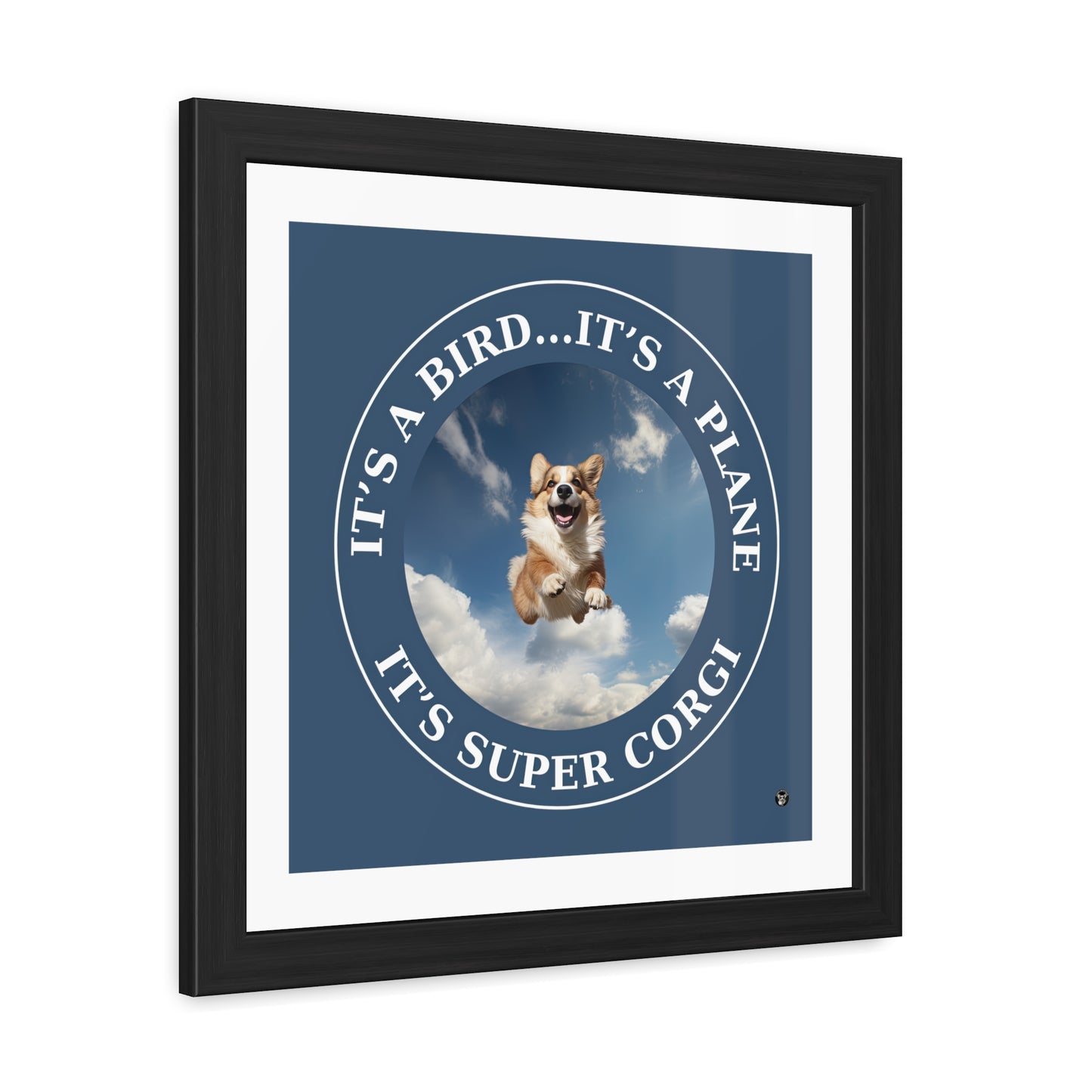 Super Corgi - Framed Print