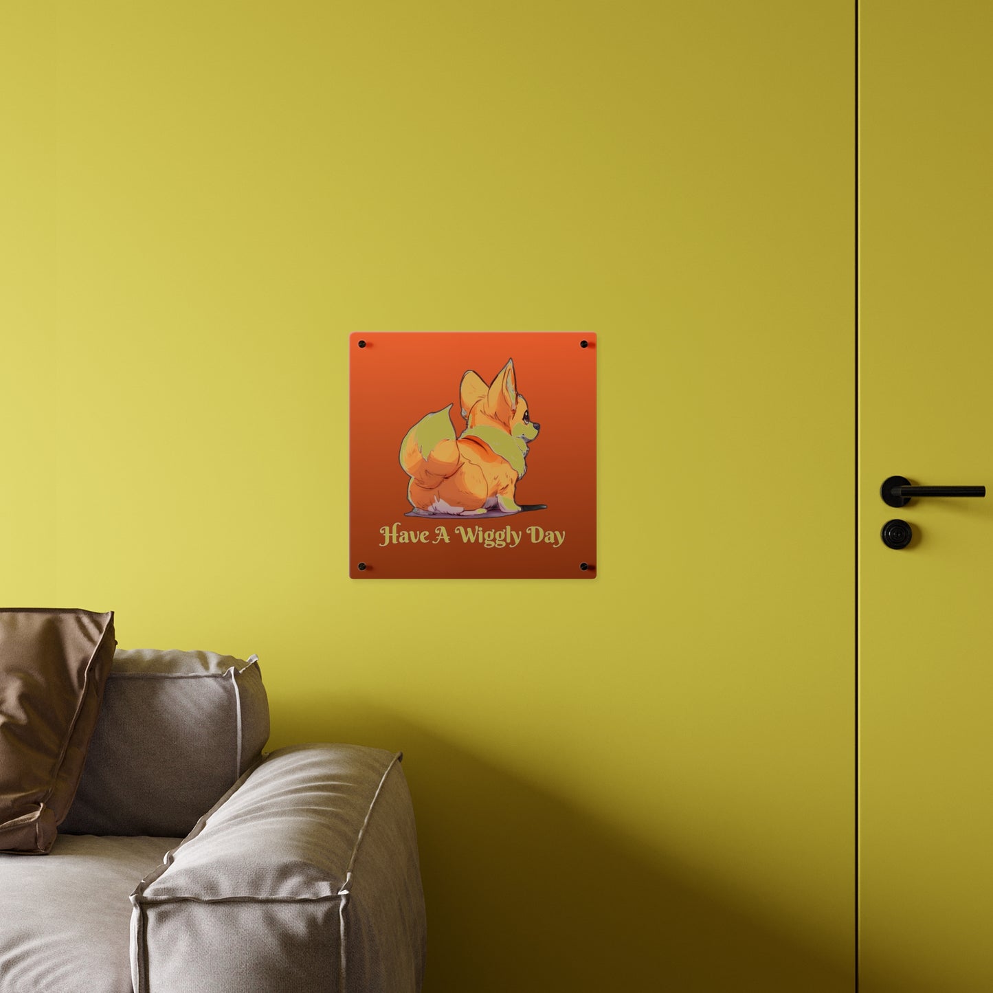 Passez une journée "Wiggly" sur Acrylique