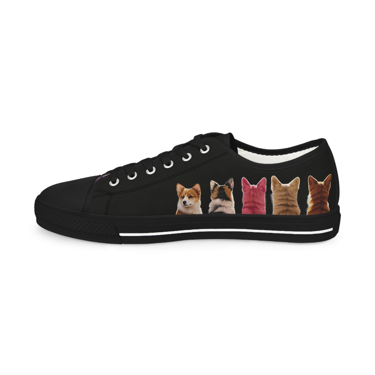Corgi Reflection - Men's Low Top Sneakers