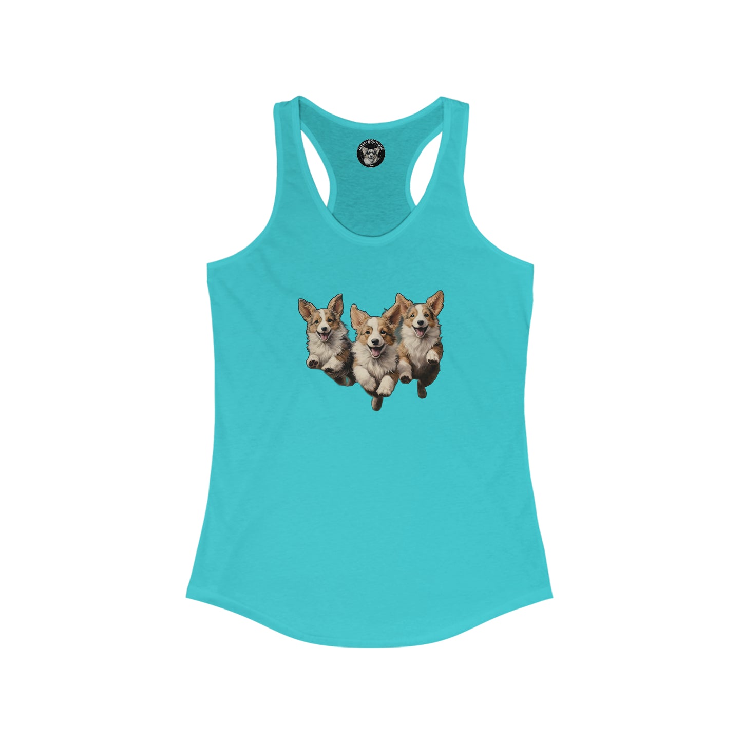 Corgi Enthusiasm - Racerback Tank
