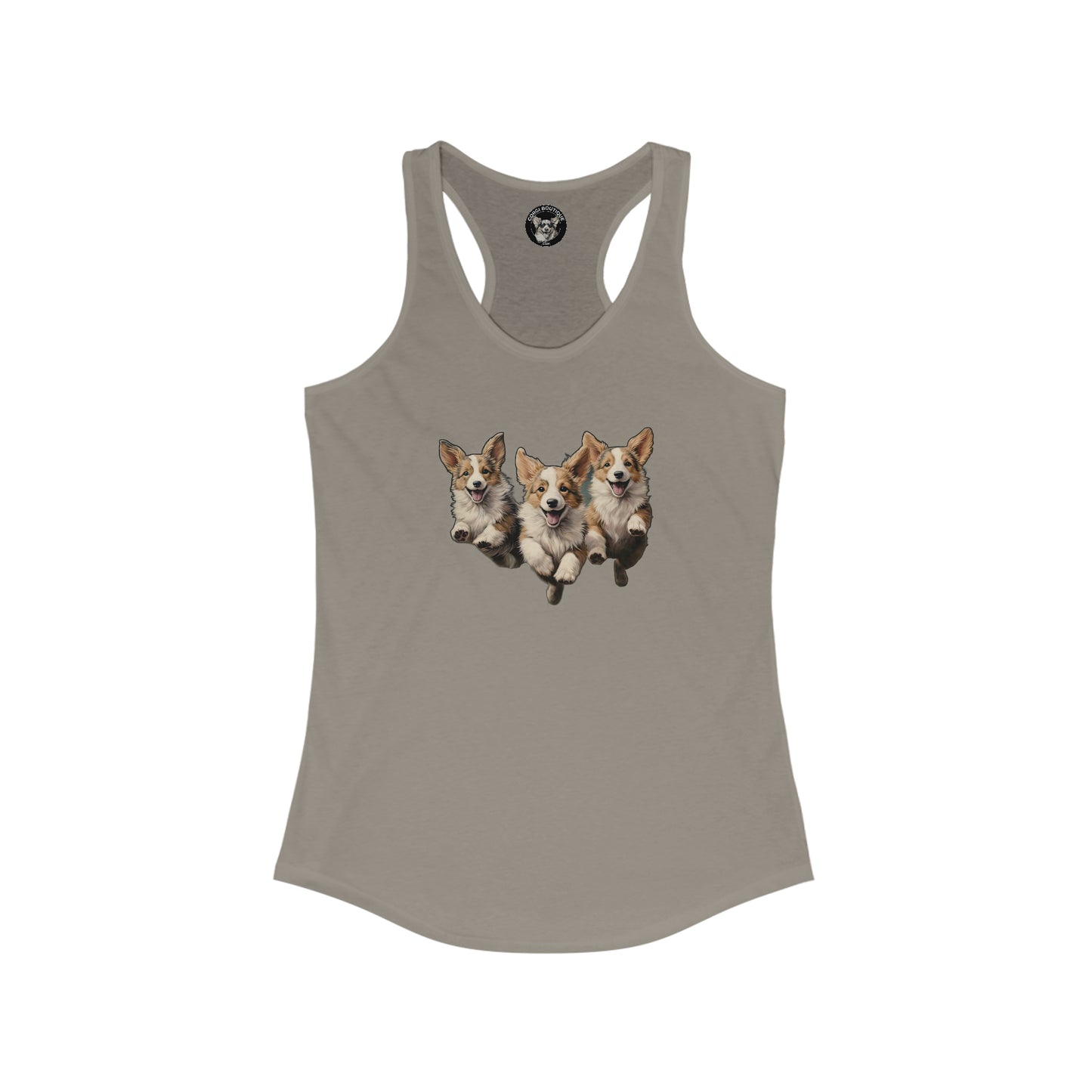 Corgi Enthusiasm - Racerback Tank