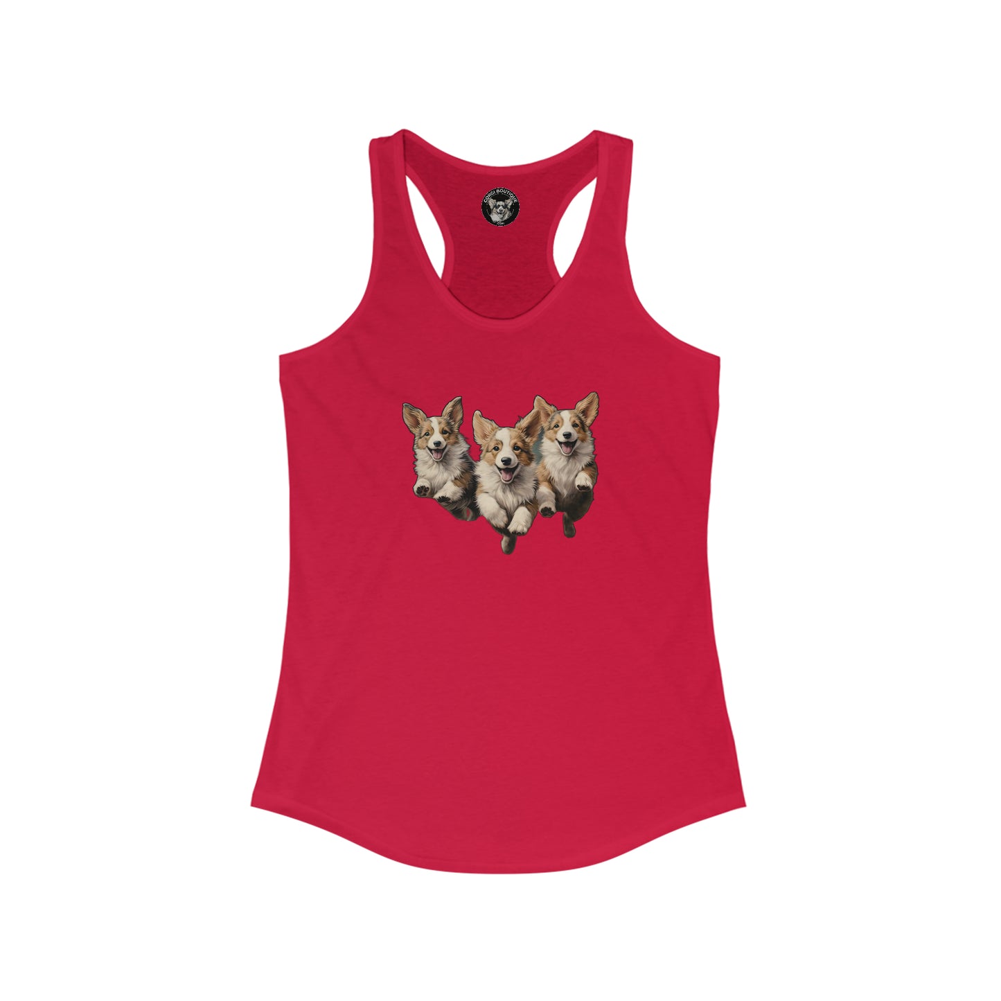 Corgi Enthusiasm - Racerback Tank