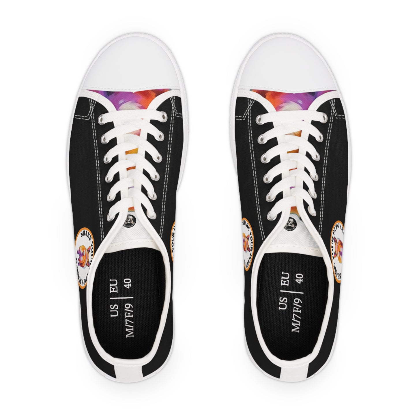 Shake Your Puppy Maker - Women's Low Top Sneakers