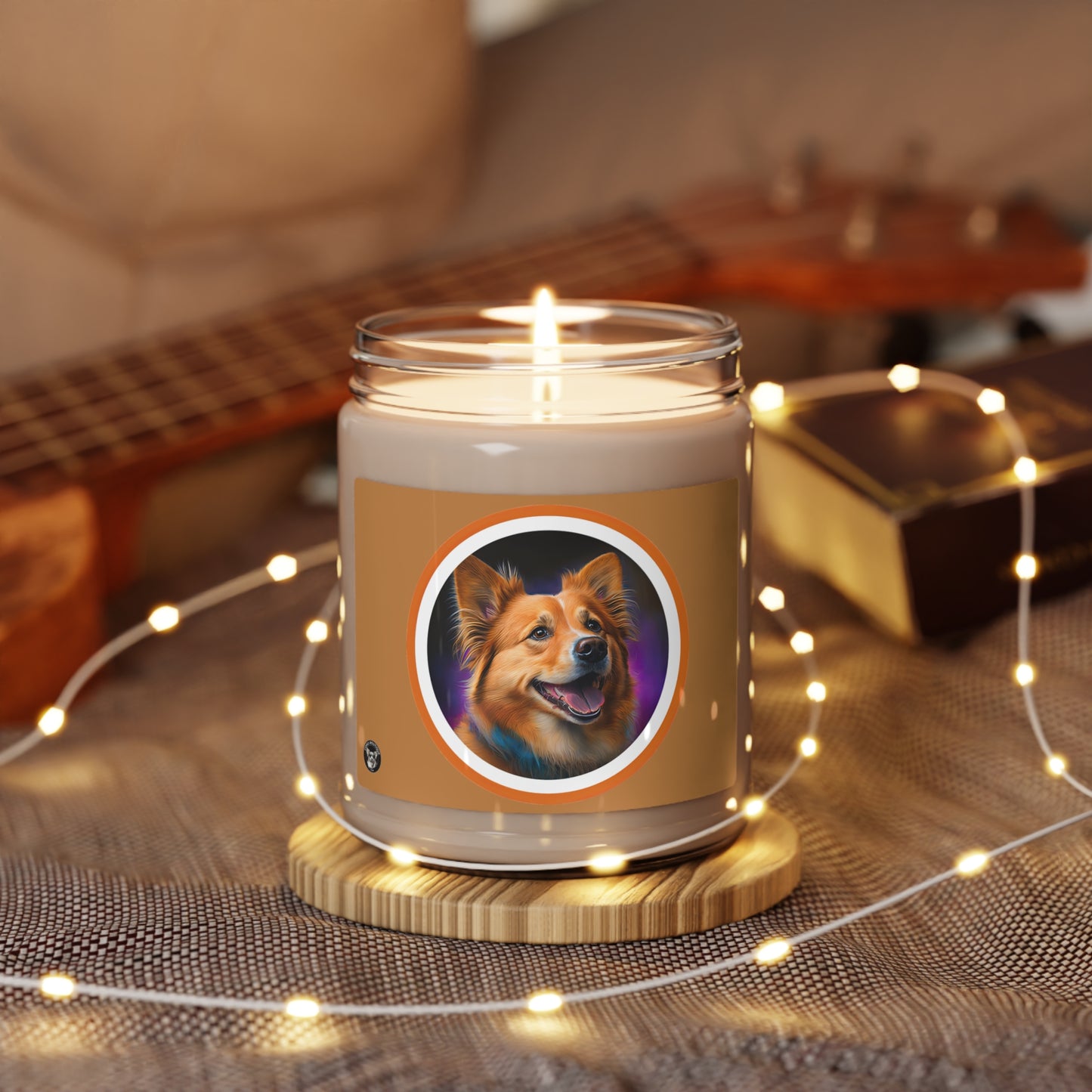 Golden Corgi - Scented Soy Candle