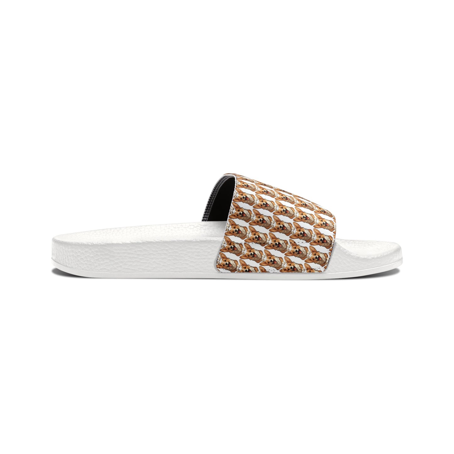 Corgi Cuteness Mosaic - Women's Slide Sandals