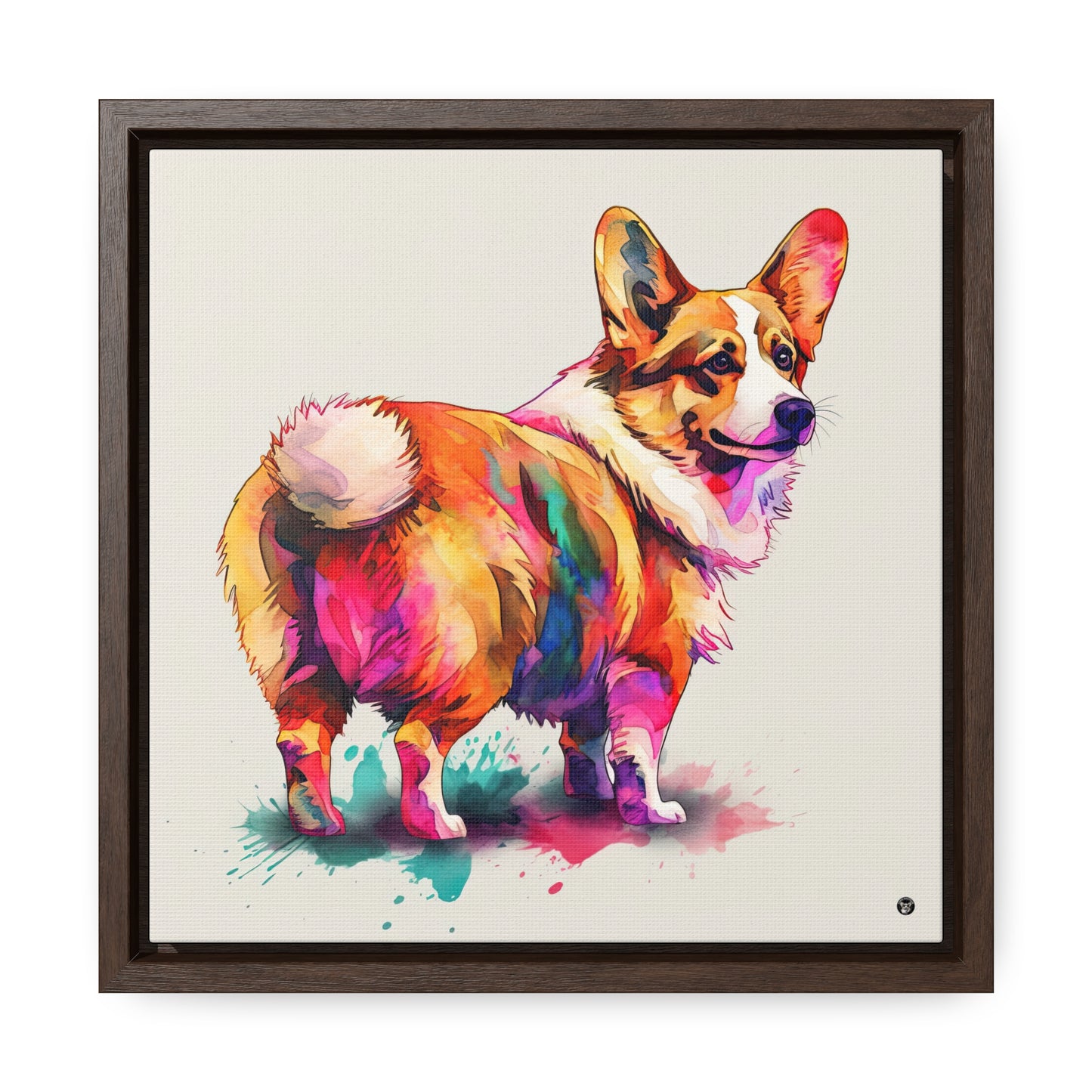 The Observer - Framed on Canvas