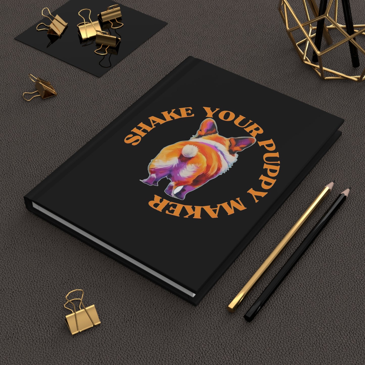 Shake Your Puppy Maker - Hardcover Journal