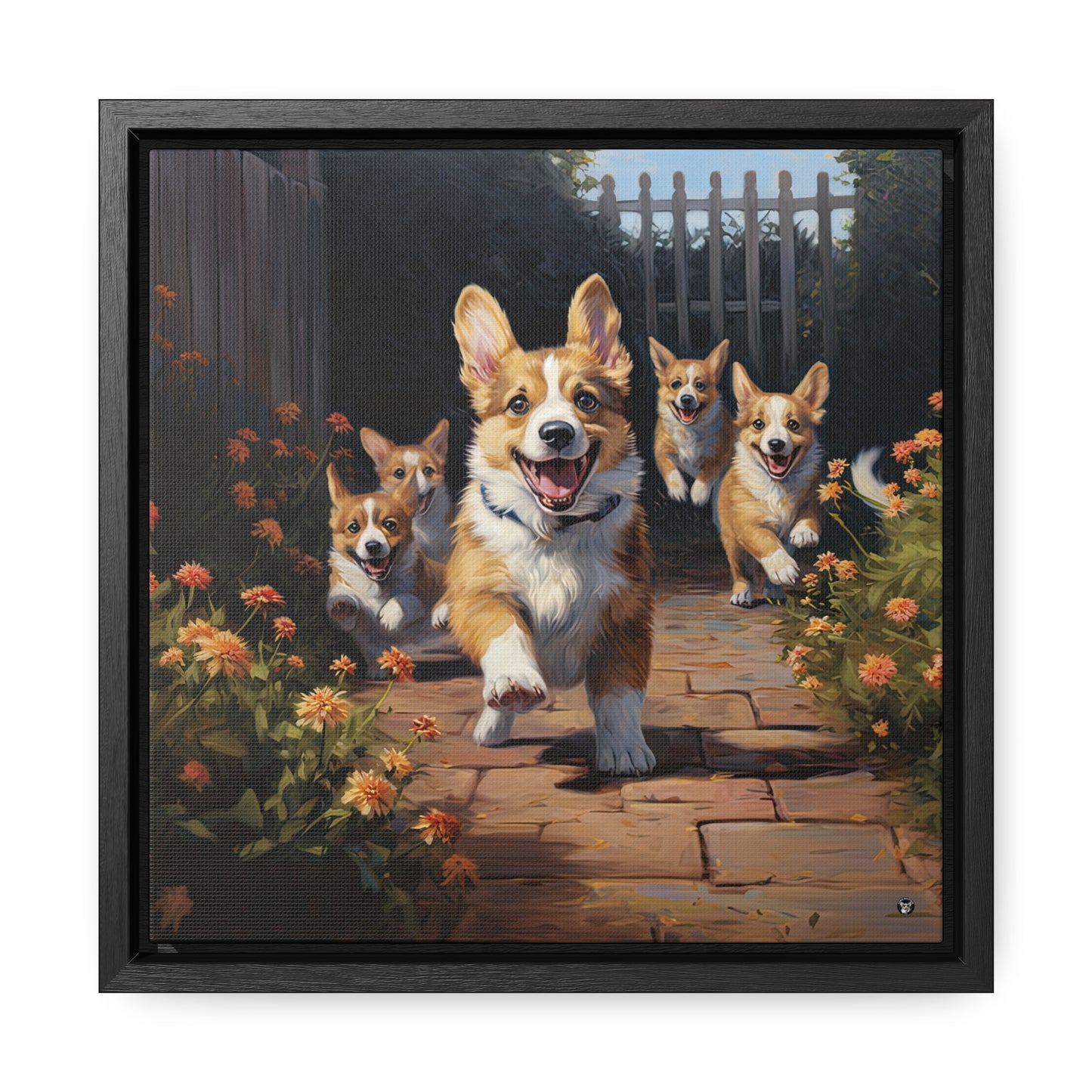 Welcome Home - Framed on Canvas