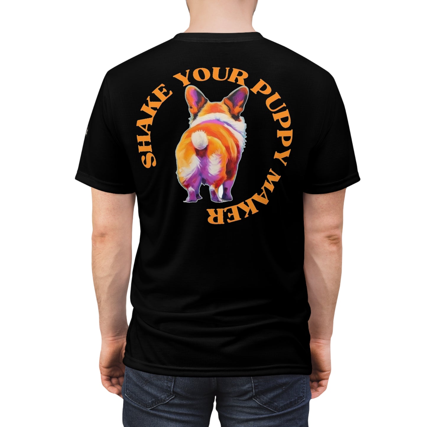 Shake Your Puppy Maker T-Shirt in Black