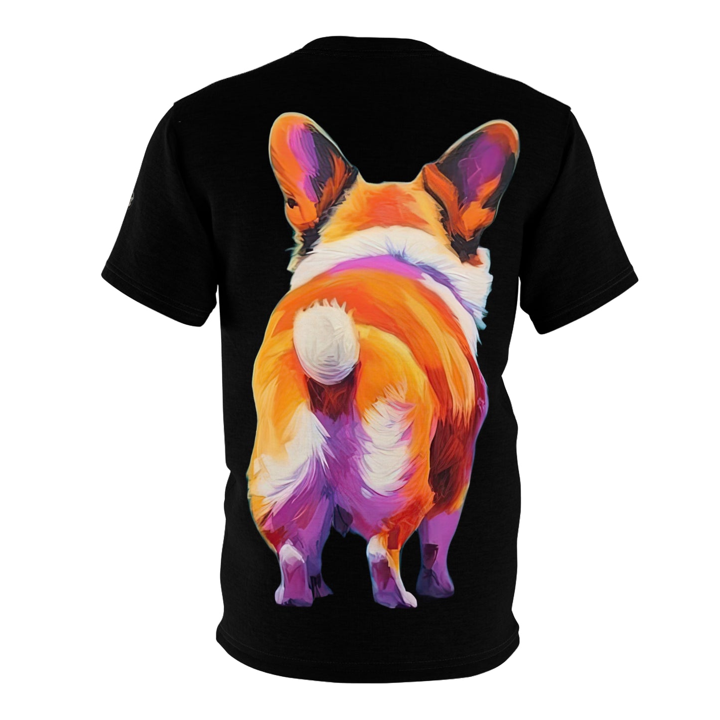 Corgi Butt T-Shirt in Black