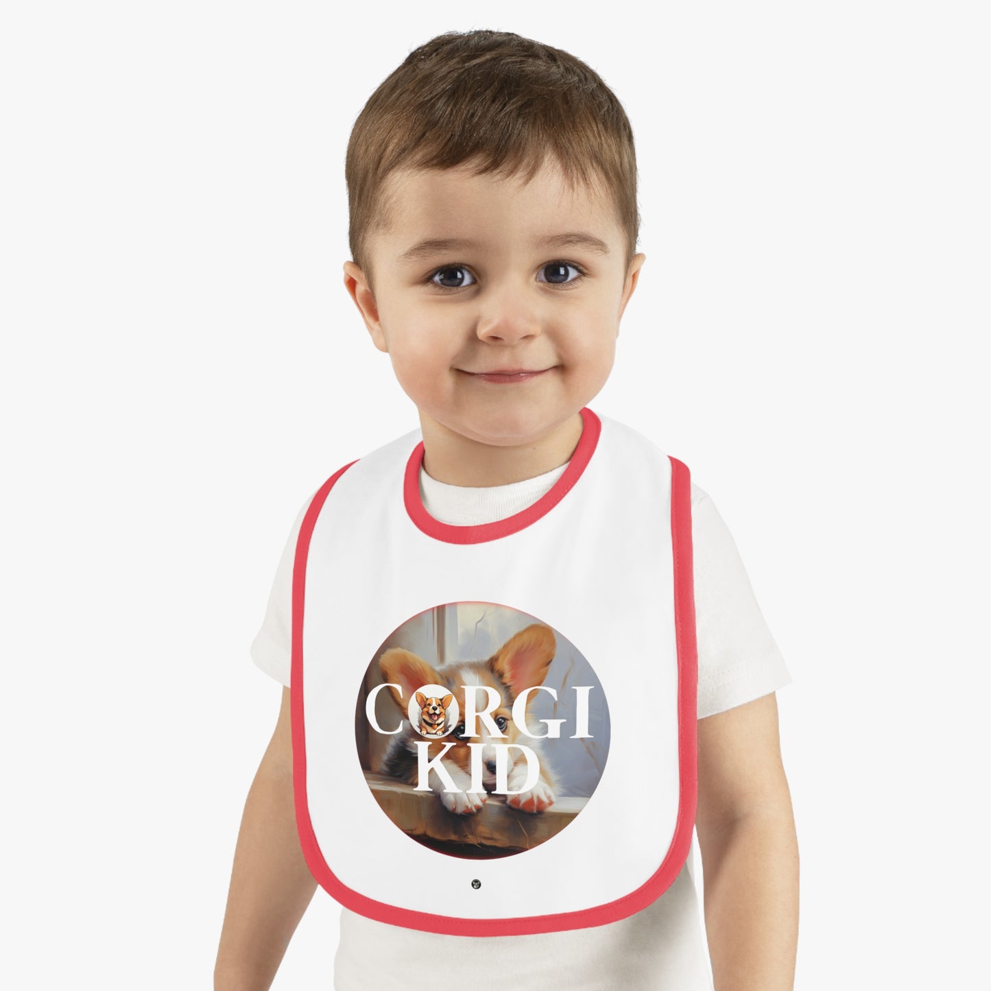 Corgi Kid - Baby Bib