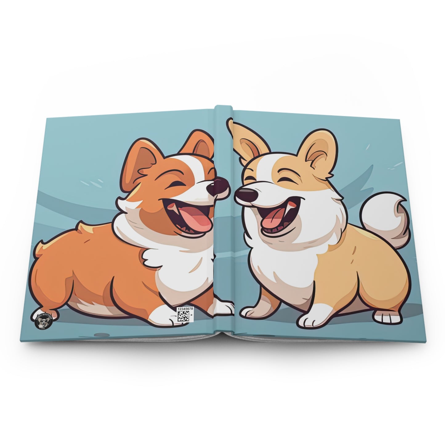 Corgi Couple - Hardcover Journal
