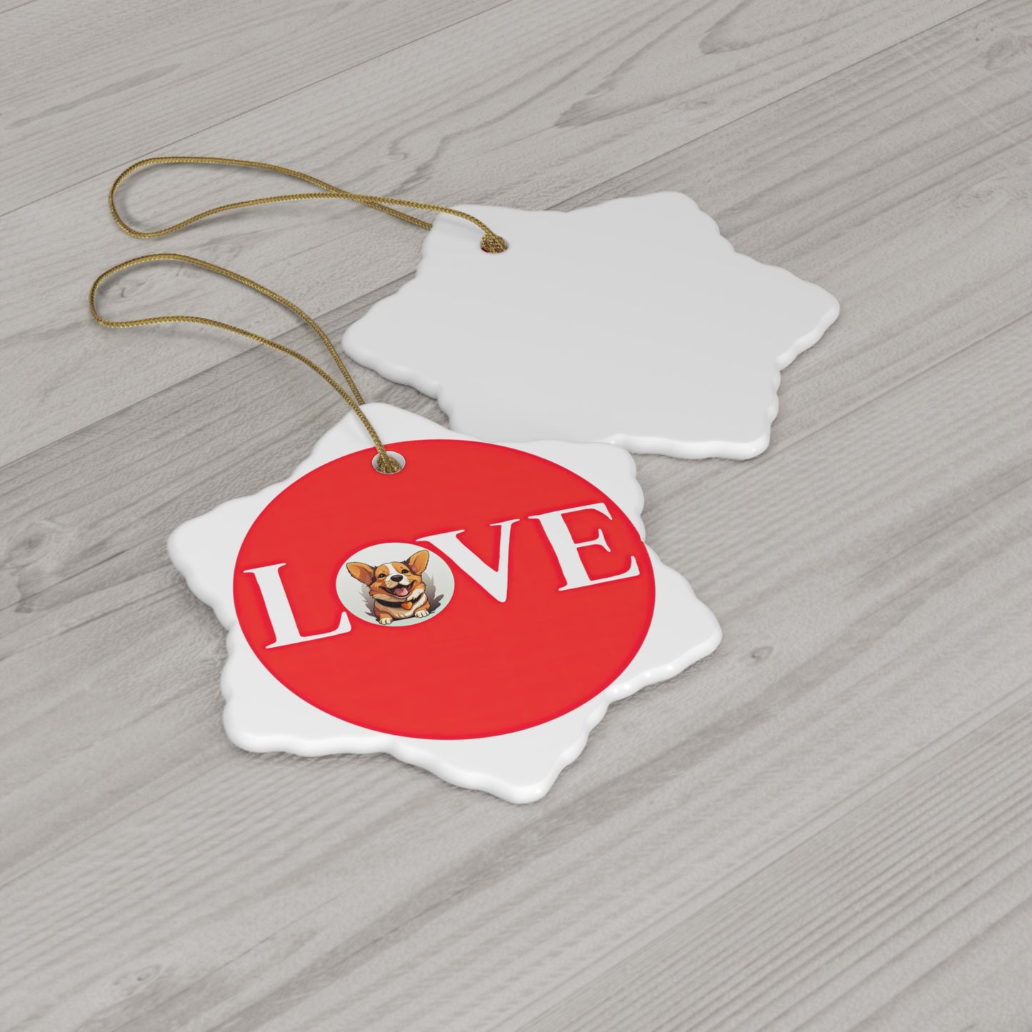 More Love - Ceramic Ornament