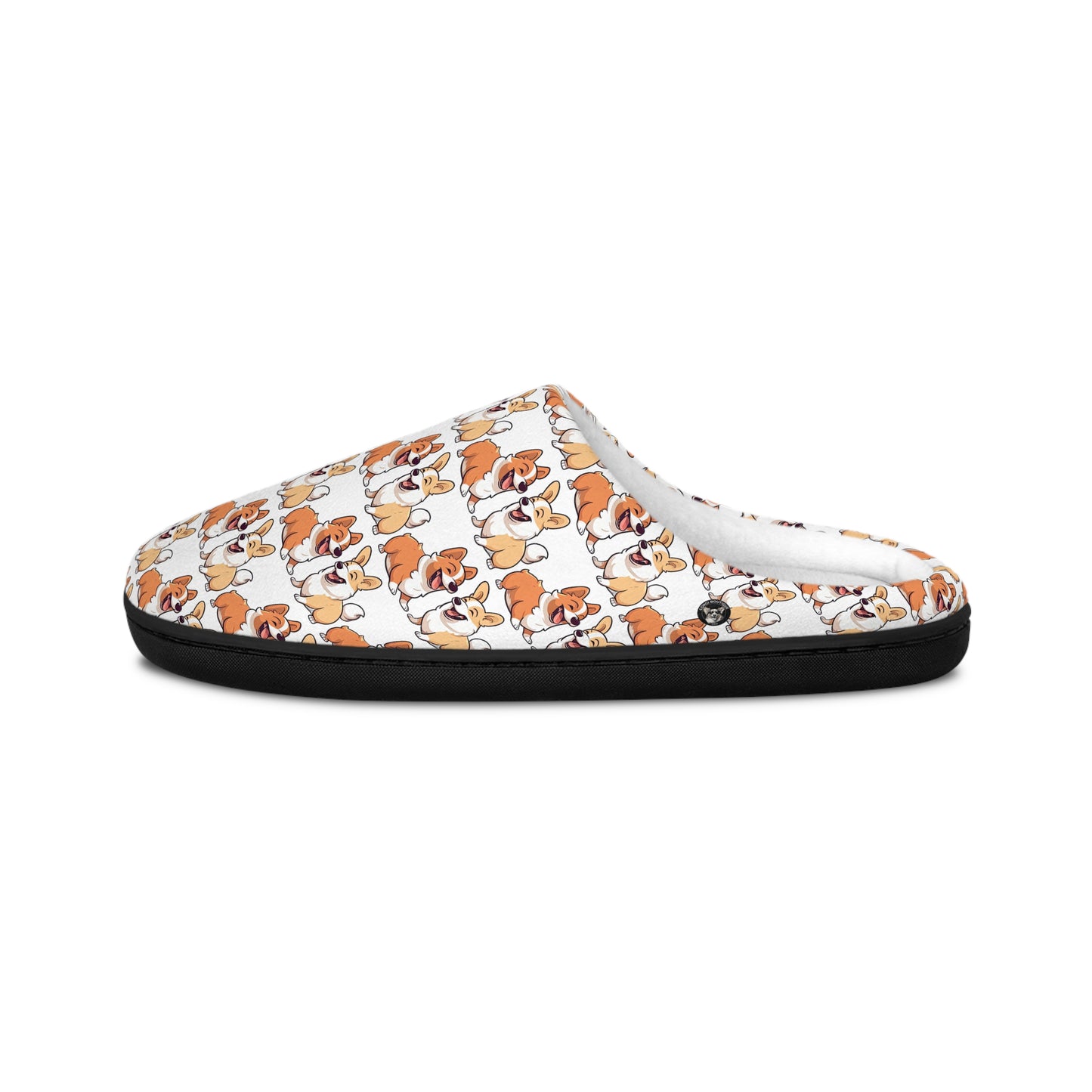 Corgi Couple Mosaic - Women's Slippers