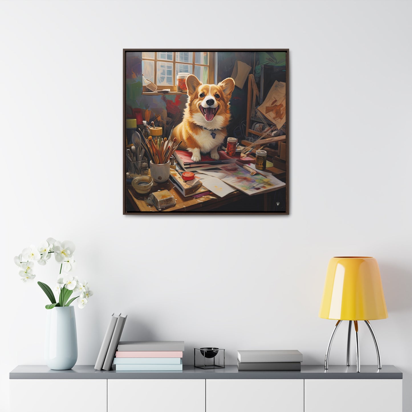 The Intern - Framed on Canvas