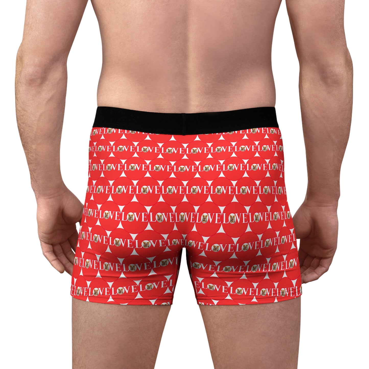 More Love Mosaic Boxer Briefs