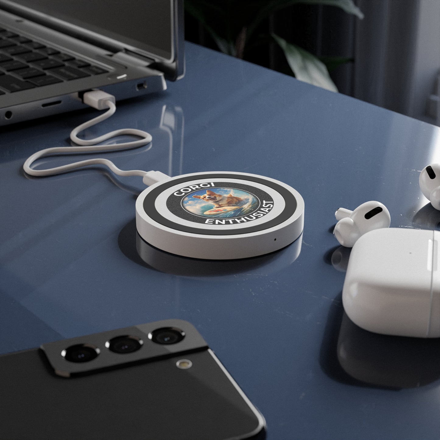Corgi Enthusiast - Quake Wireless Charging Pad